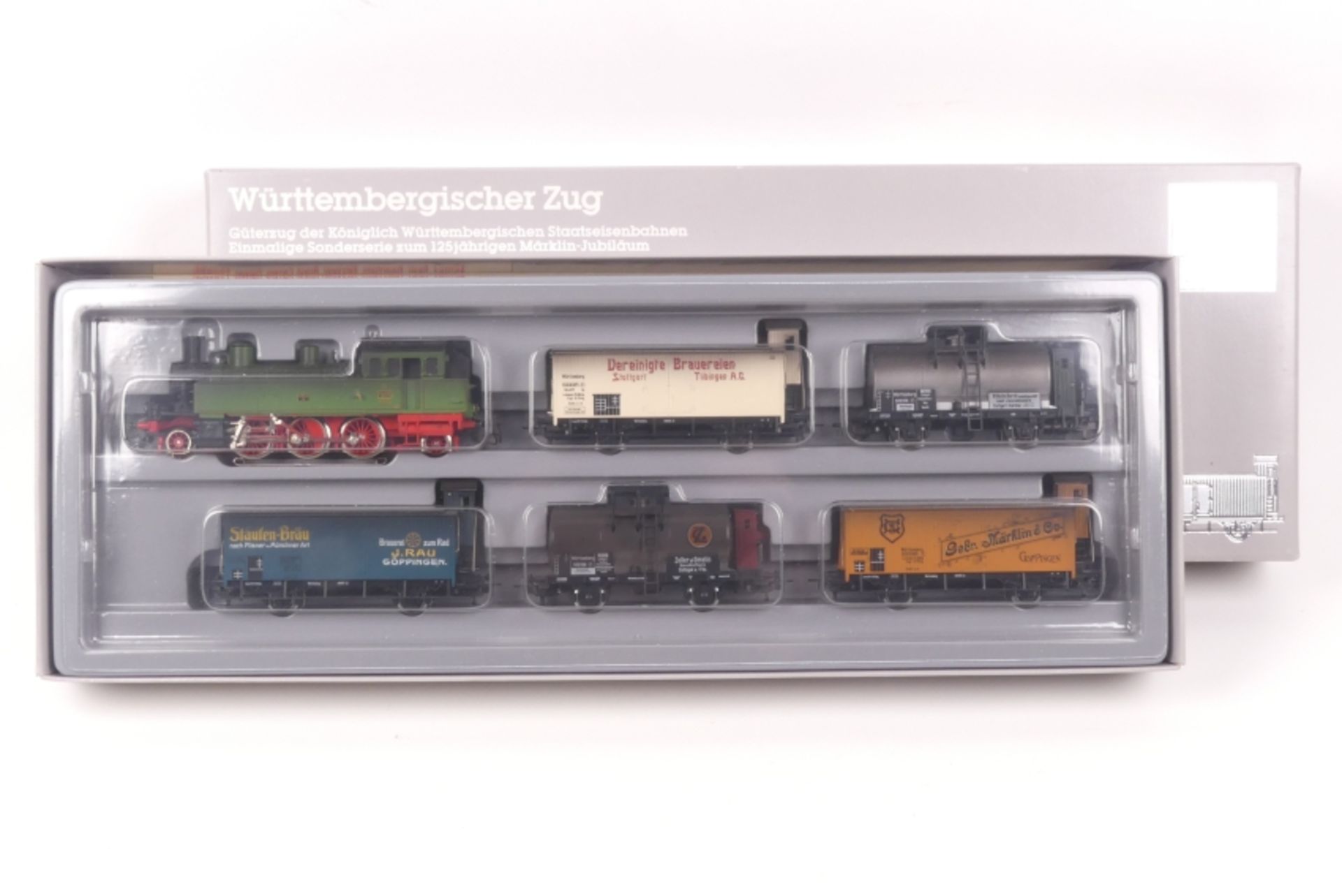 Märklin 2857, Württembergischer Güterzug, Tenderlokomotive T5 "1205" , analog, an der mittleren