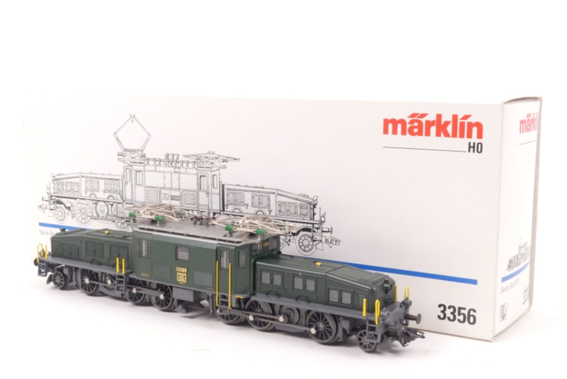 Märklin 3356, 'Krokodil', Elektrolok Be 6/8 III "13305" der SBB, Aufbau Guss, DELTA- und Digital S