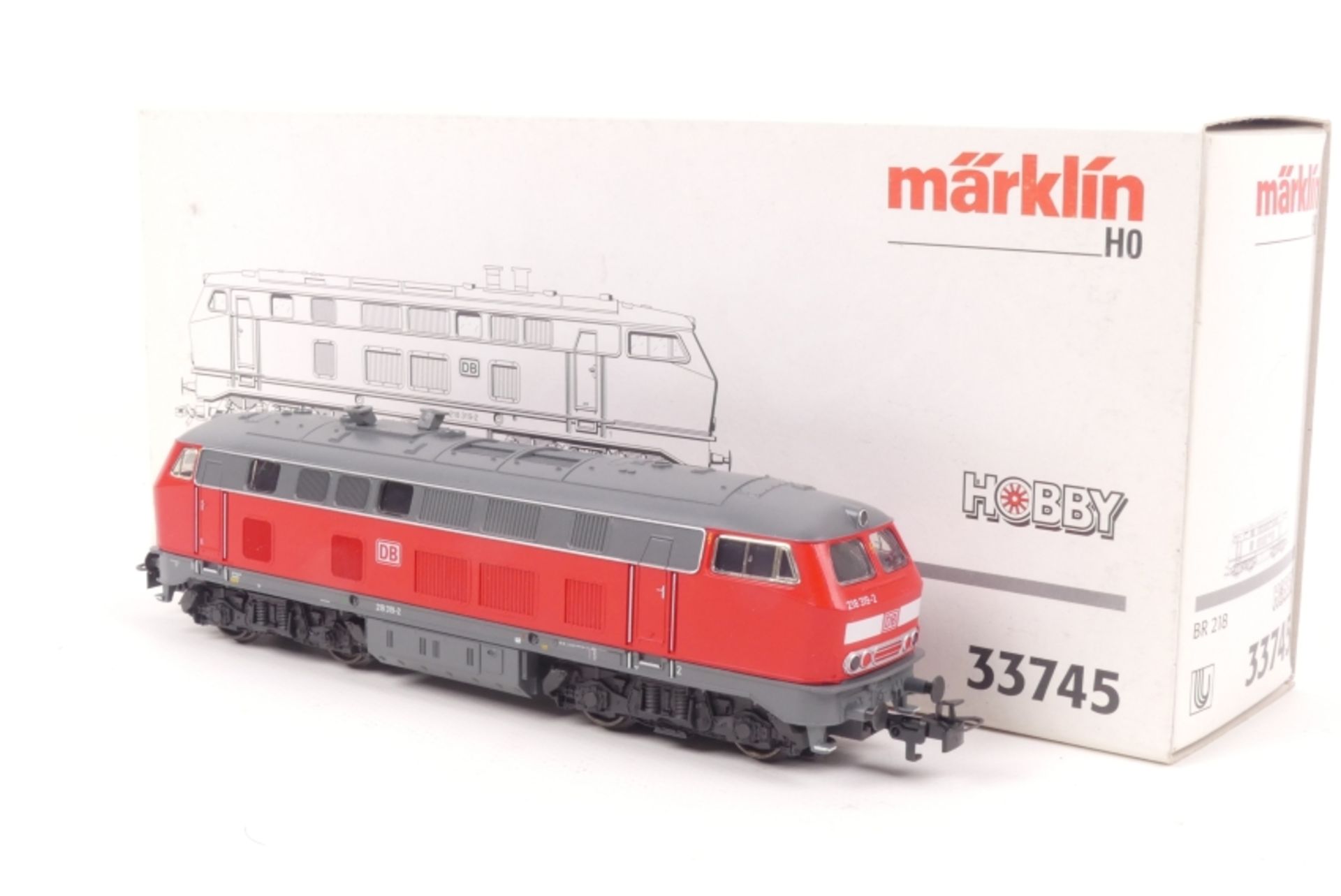 Märklin 33745 Diesellok BR 218 319-2, Delta- und Digital Technik, sehr gut erhalten