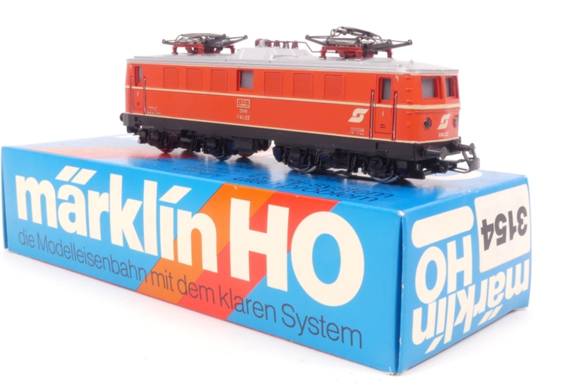 Märklin 3154, Elektrolok "1141.02" der ÖBB, beidseitig mit ÖBB-Signet, sehr gut erhalten, ORK