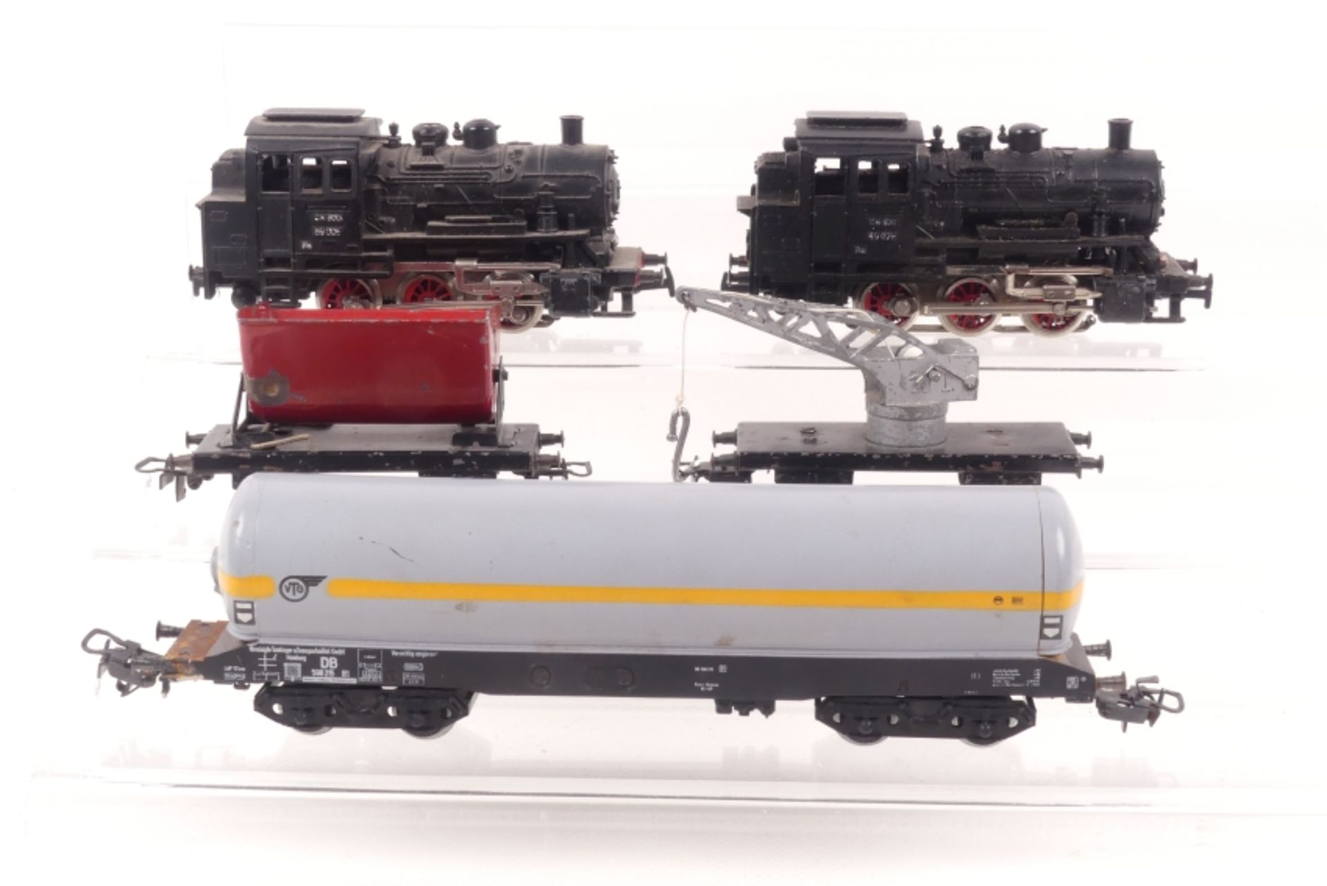 Märklin Bastelposten, zwei 3000, 366, 362, 4621, Gebrauchsspuren