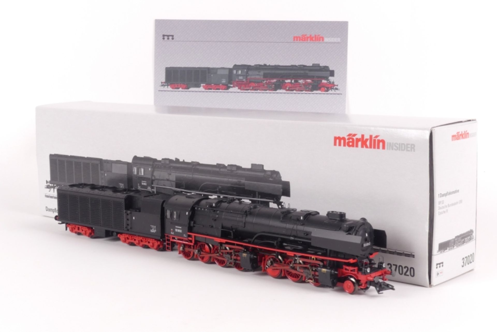 Märklin 37020, Mallet-Dampflok "53 0012" der DRG, mfx-Digital-*-Technik, umfangreicher Sound, Lüf