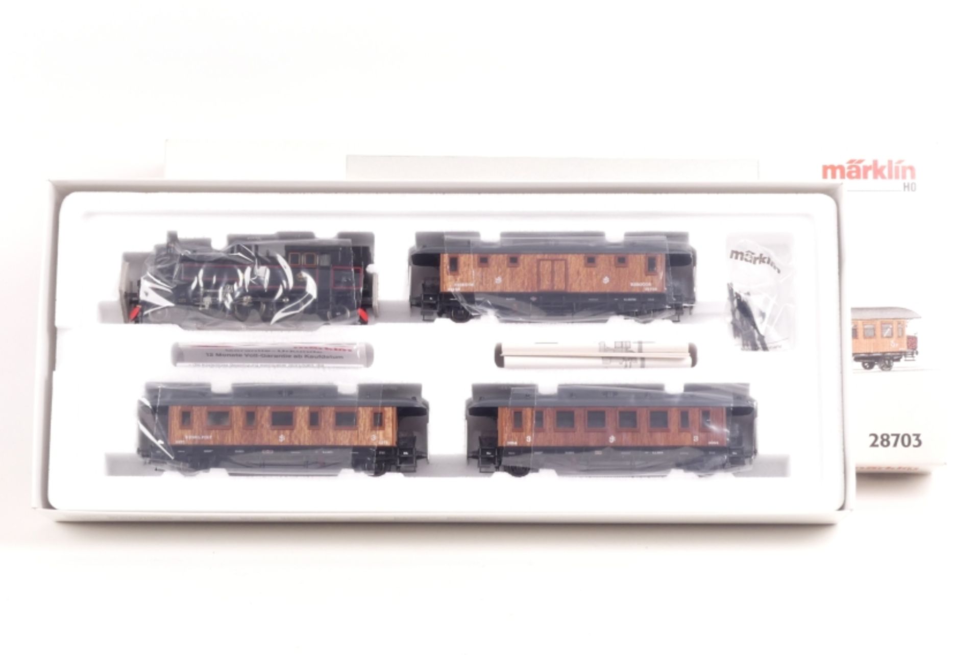 Märklin 28703, Historischer Personenzug der SJ, Tenderlokomotive "944", DELTA Digital Technik, dre