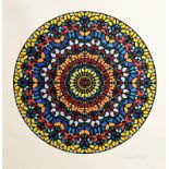 Damien Hirst (b.1965) British Entreaty (2013) limited edition silkscreen print with glitter-