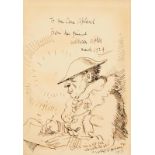 Sir William Orpen RHA (1878-1931) An Onlooker in France (1917-1919) book - published by Williams and