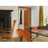 Barbara Warren RHA (1925-2017) Interior Aughris Beg (1990) oil on canvas signed lower right 46 x