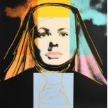 Andy Warhol (1928-1987) American The Nun, from Ingrid Bergman, 1983 (F. & S. II.314) screenprint