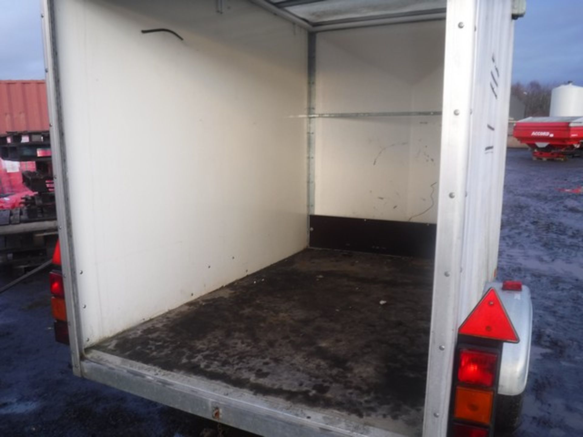 BOX TRAILER 8FTx5FT SINGLE AXLE VIN - SA9BL7271GB140YR - NUMBER 3 - Image 15 of 17