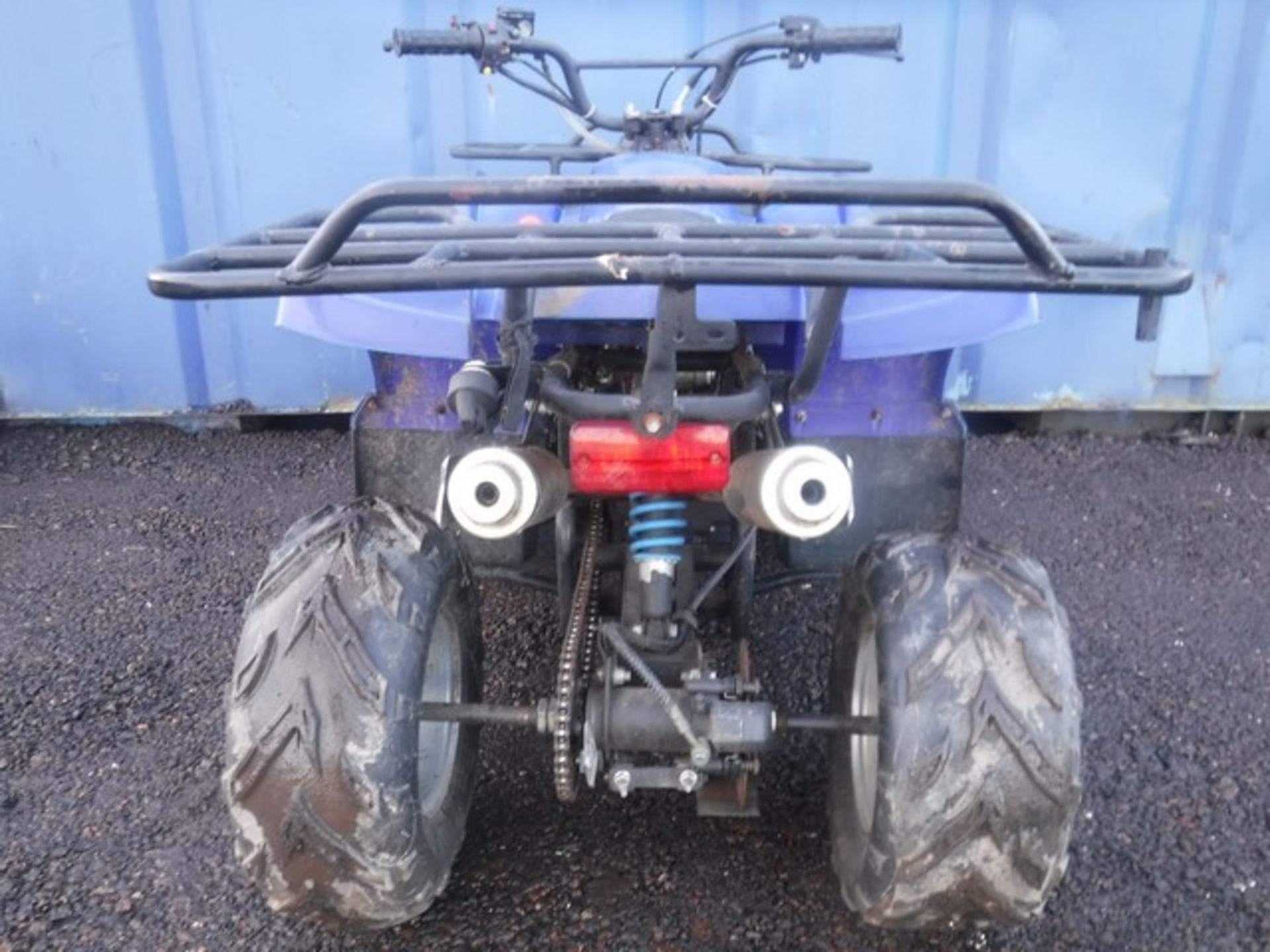 KIDS QUAD BIKE 125cc - BLUE - Image 13 of 15