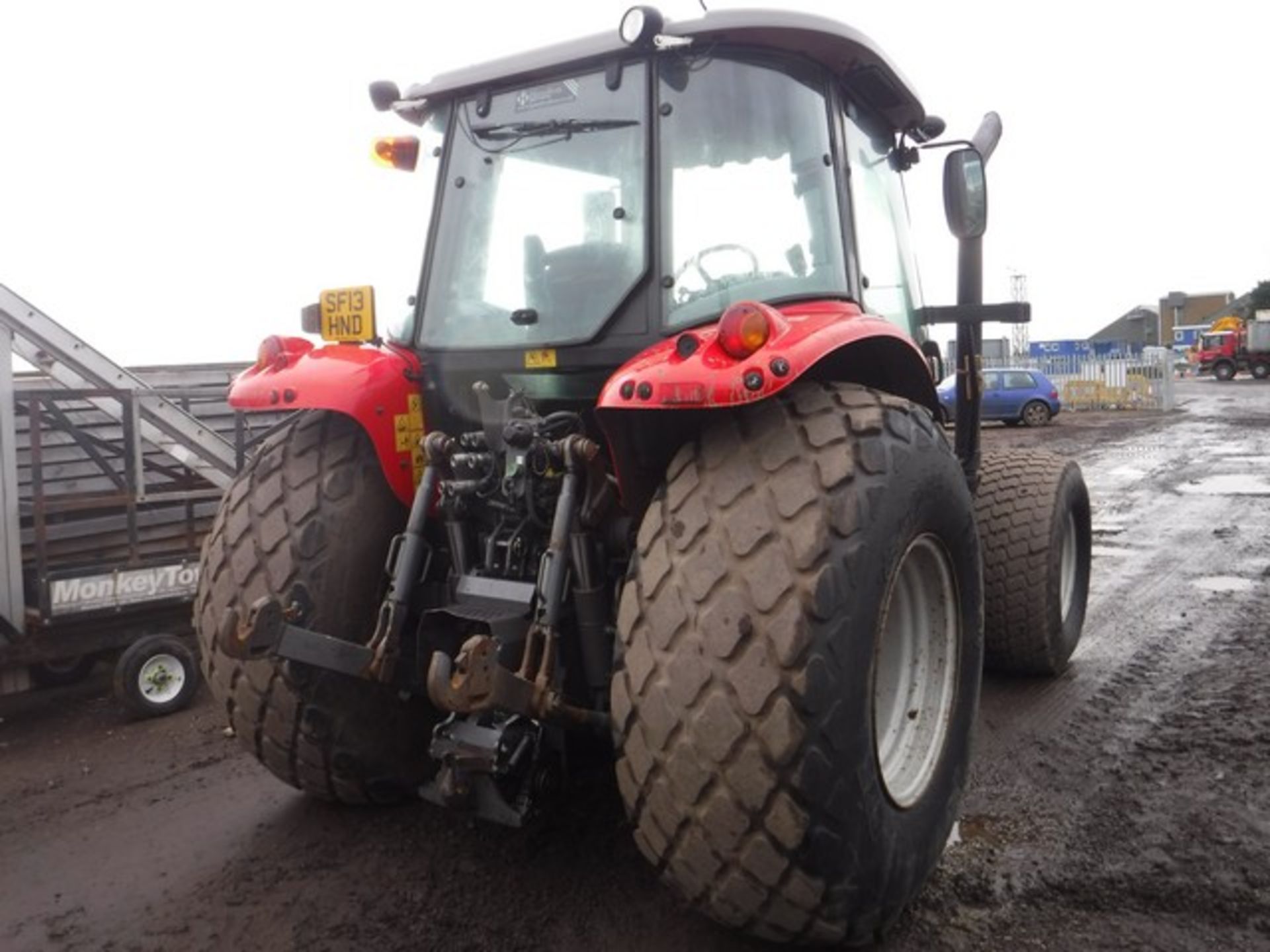 2013 MASSEY FERGUSON 5420 AGRIC TRACTOR REG - SF13HND - 4499HRS - Image 10 of 17