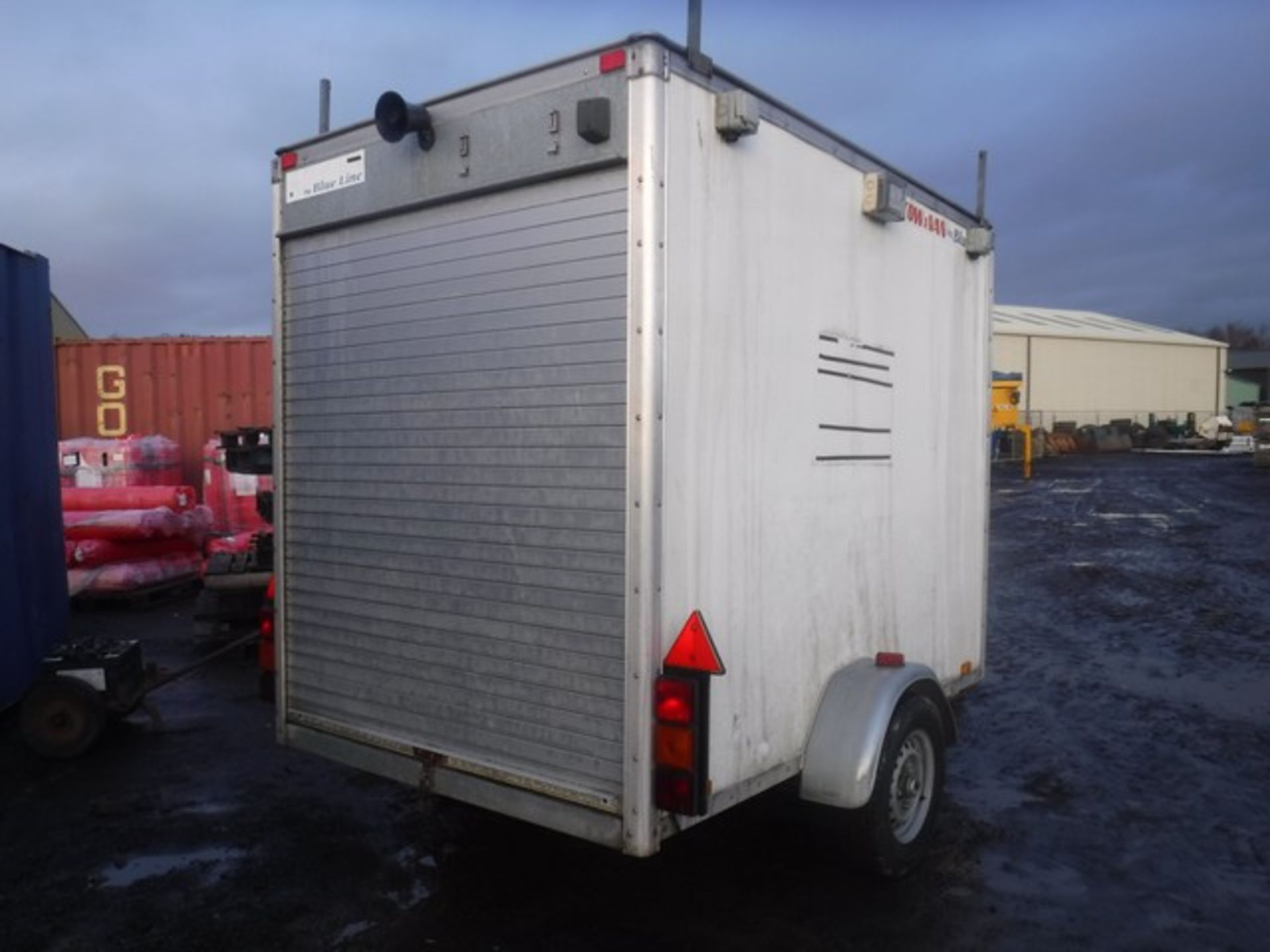 BOX TRAILER 8FTx5FT SINGLE AXLE VIN - SA9BL7271GB140YR - NUMBER 3 - Image 13 of 17