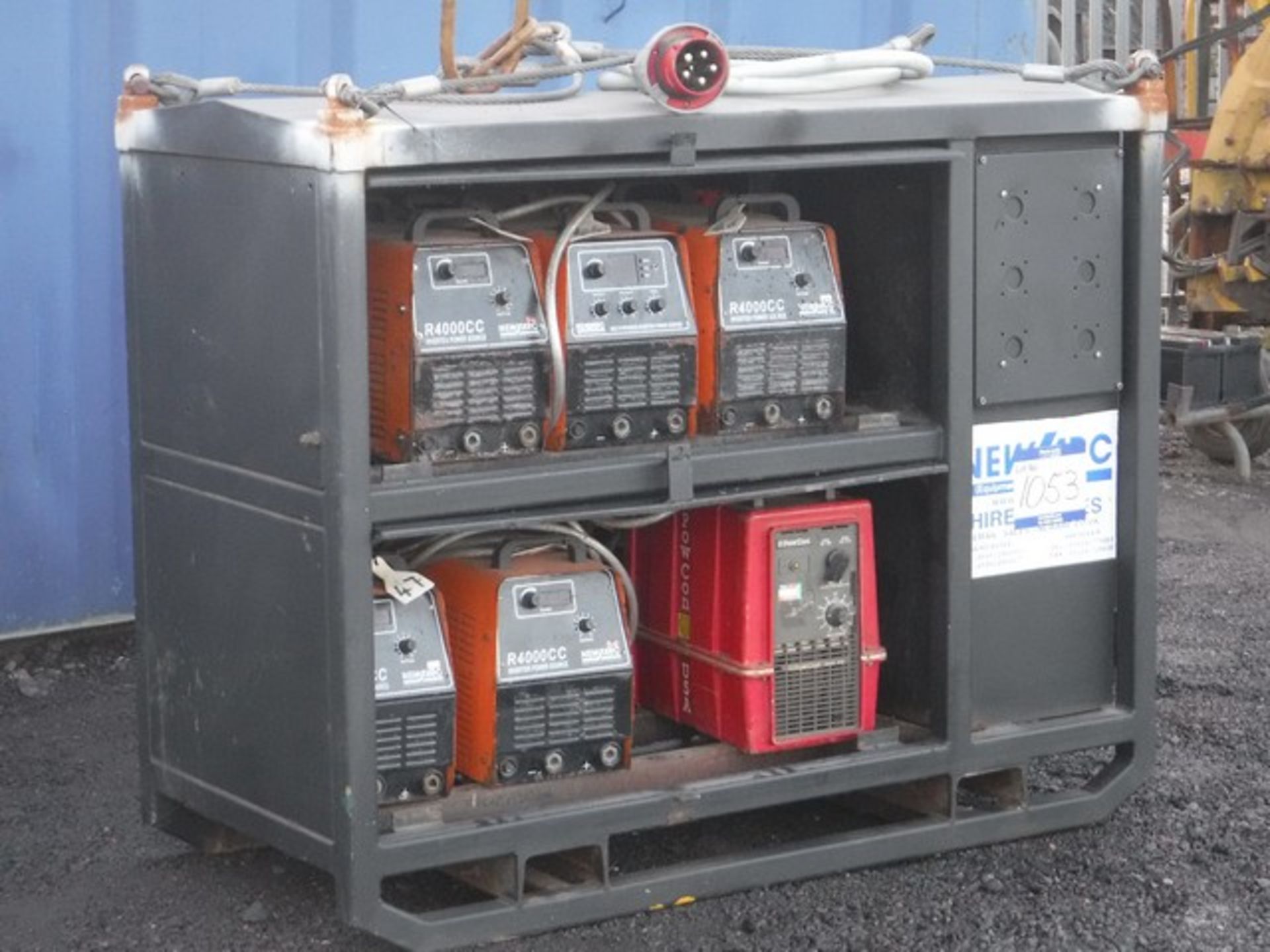 WELDING INVERTER CABINET C/W 6 WELDING INVERTERS - Image 5 of 19