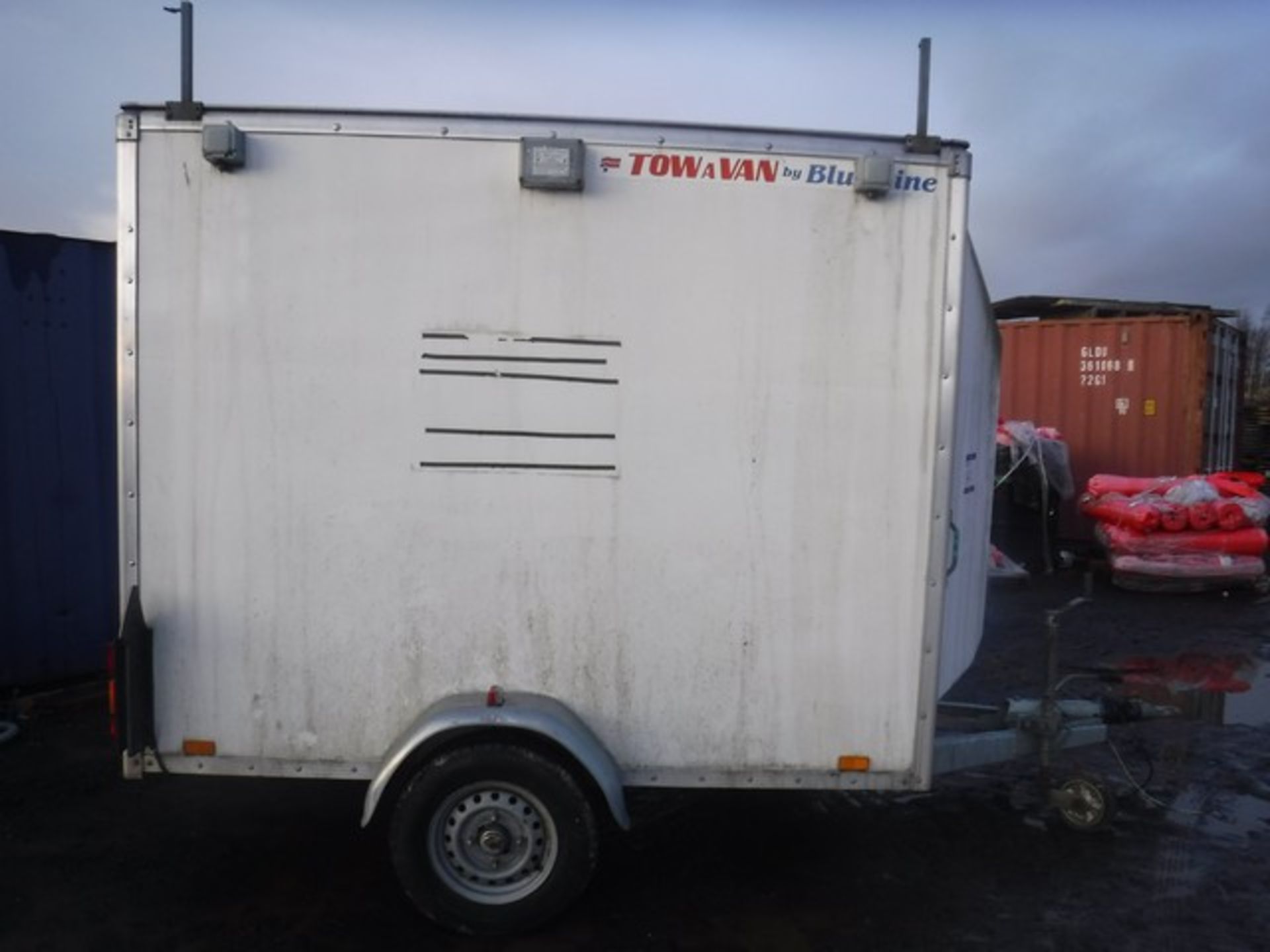 BOX TRAILER 8FTx5FT SINGLE AXLE VIN - SA9BL7271GB140YR - NUMBER 3 - Image 16 of 17