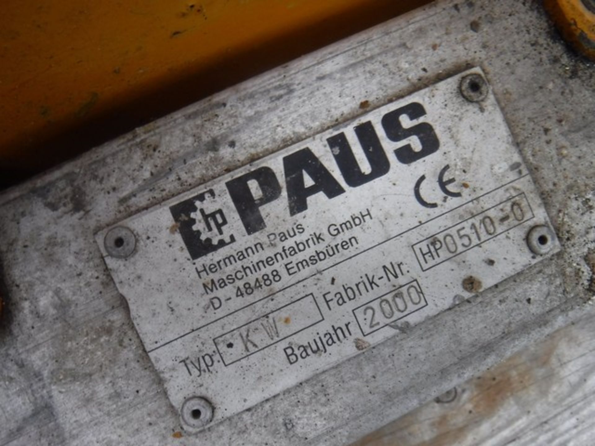 PAUS BUILDERS HOIST C/W GENERATOR HONDA GX270 PETROL ASSET NO - A1064 - YEAR 2000 ***SPARES OR REPAI - Image 6 of 12