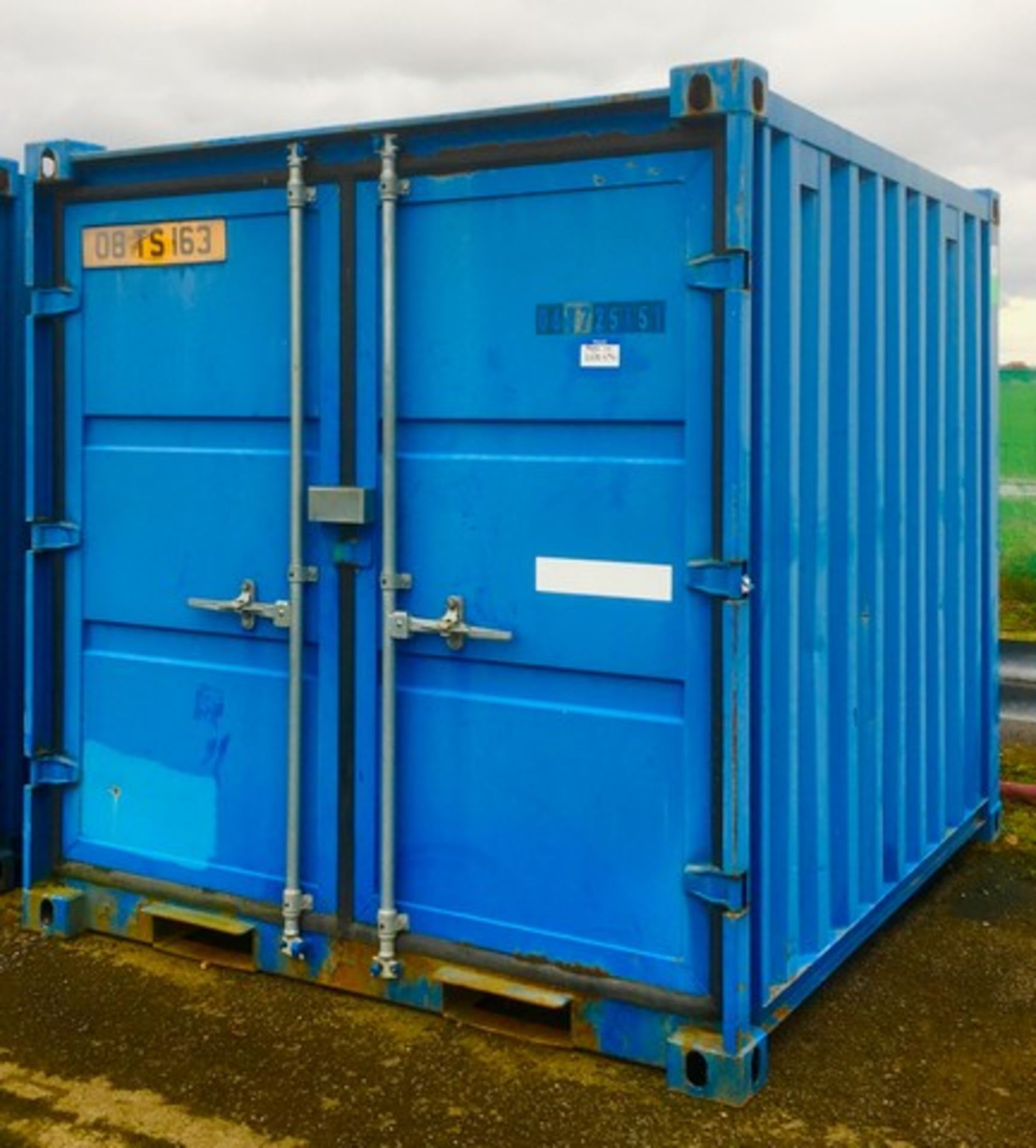 7ft x 8ft CONTAINEX STORAGE CONTAINER 2007 - LOCKBOX, STEEL STORE, LIFTING EYES, FORK POCKETS, VENT