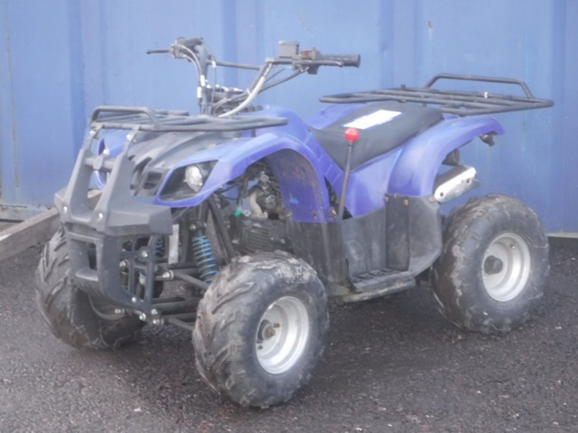 KIDS QUAD BIKE 125cc - BLUE - Image 4 of 15