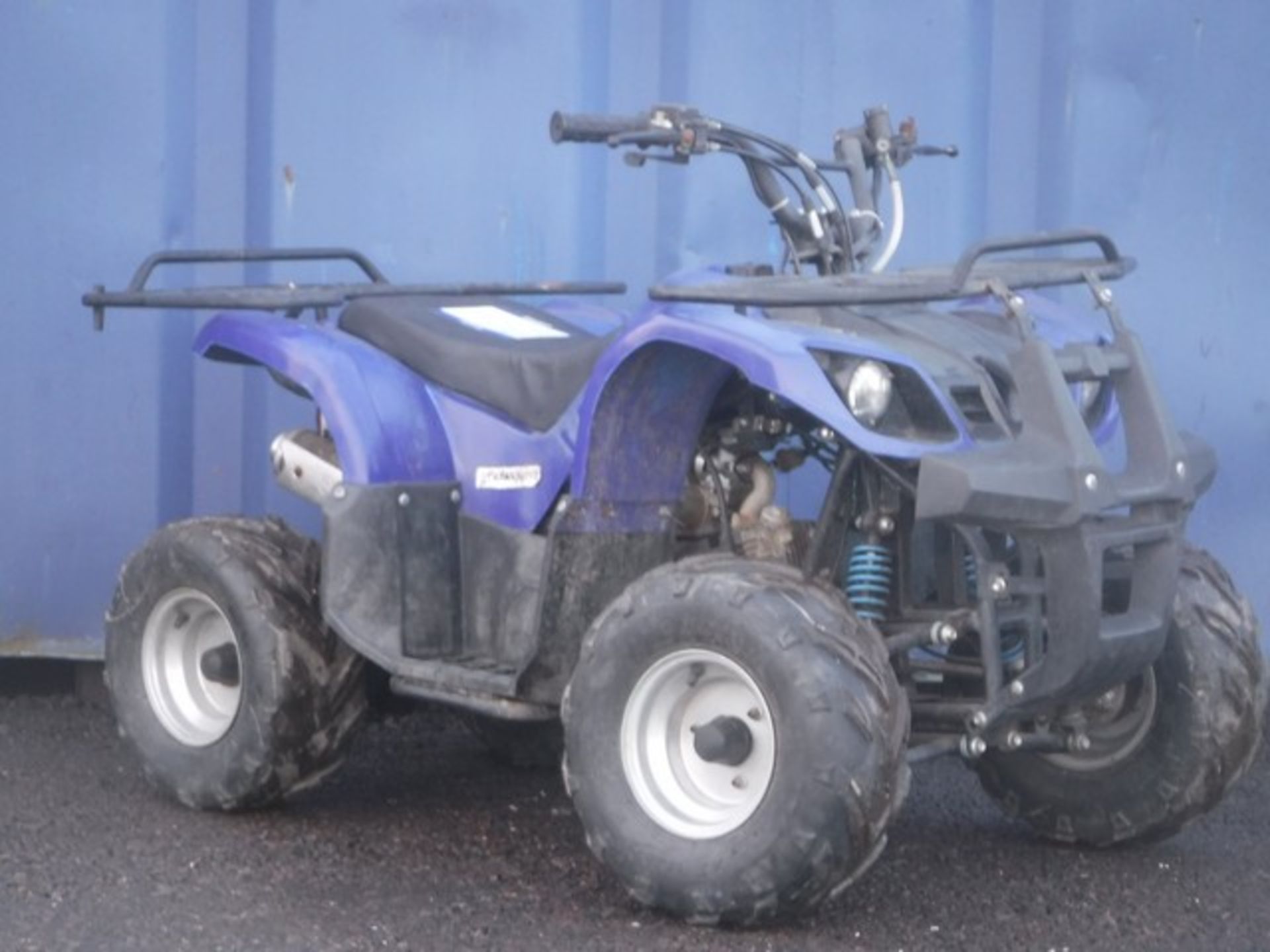 KIDS QUAD BIKE 125cc - BLUE - Image 3 of 15