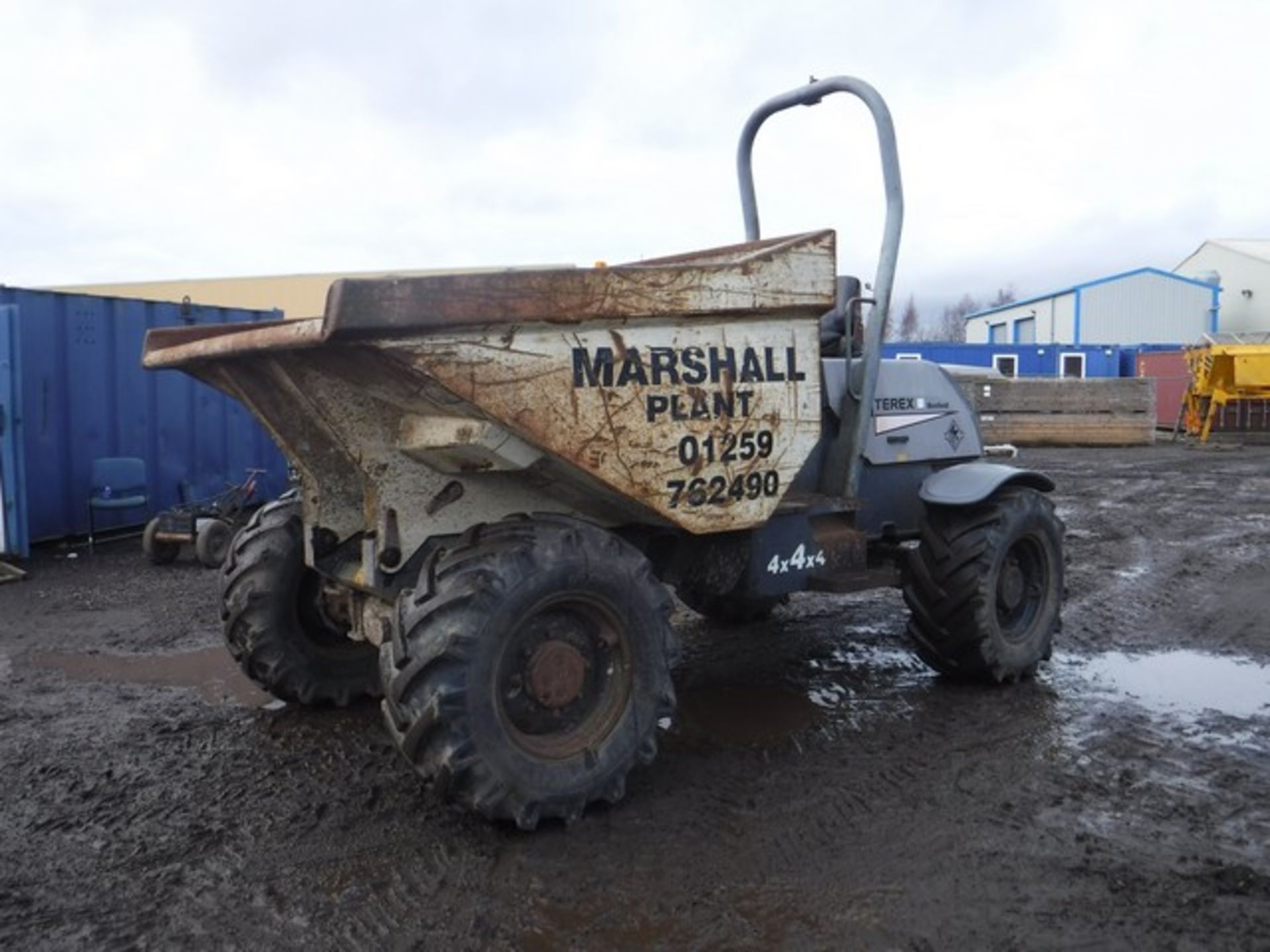 TEREX PT6 6TON STRAIGHT SKIP DUMPER SN - END OF - 503FA001 - Image 7 of 7