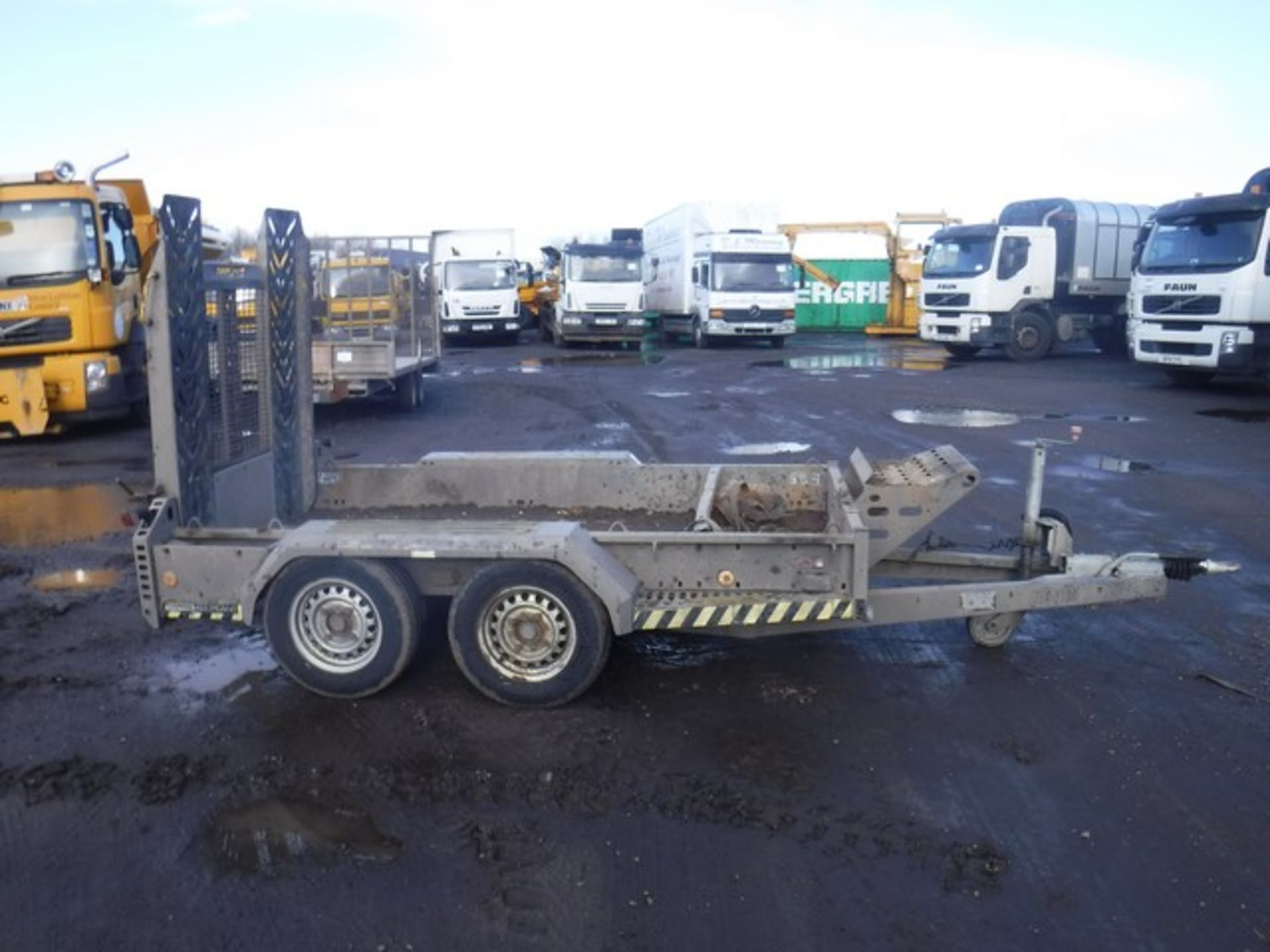 BRAIN JAMES SMALL PLANT TRAILER 9FTx5FT ASSET NO - 758-5109 SN - SJB888GBPDD000813