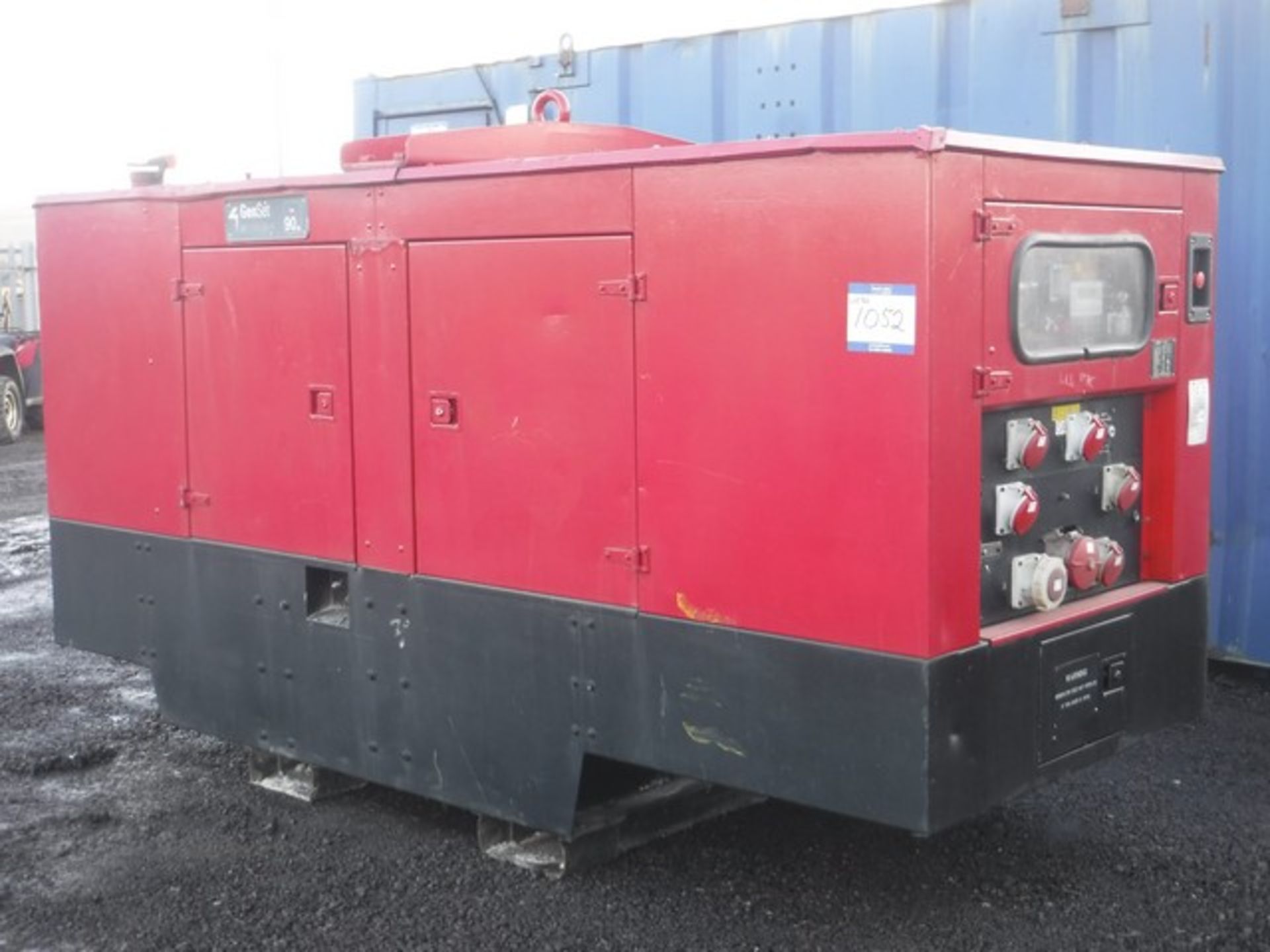 GENSET MG115SS-D GENERATOR 110KVA - 8136HRS (NOT VERIFIED) YEAR 2007 - Image 7 of 19