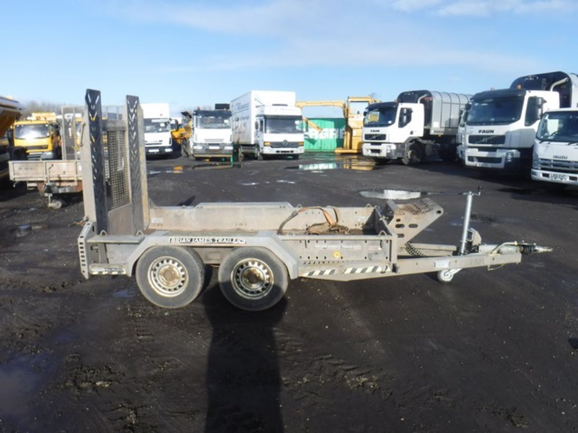 BRAIN JAMES SMALL PLANT TRAILER 9FTx5FT ASSET NO - 758-5108 SN - SJB888GBPDD000812 - Image 3 of 5