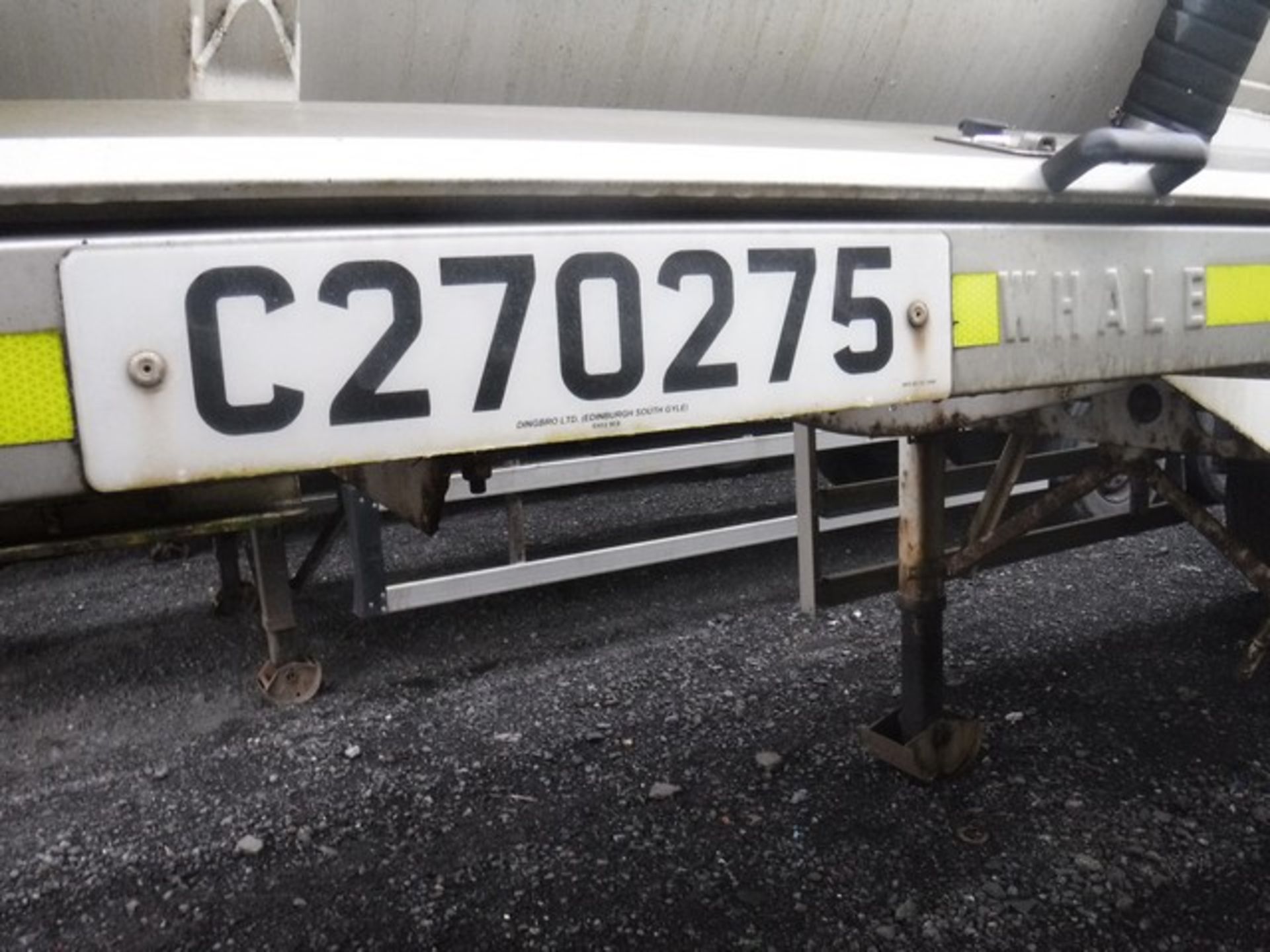 TANKER TRAILER 18000 LTR MAN 2008 Twin Axle - WHALE BOWSER ASSET NO. - C270275 - Image 4 of 8