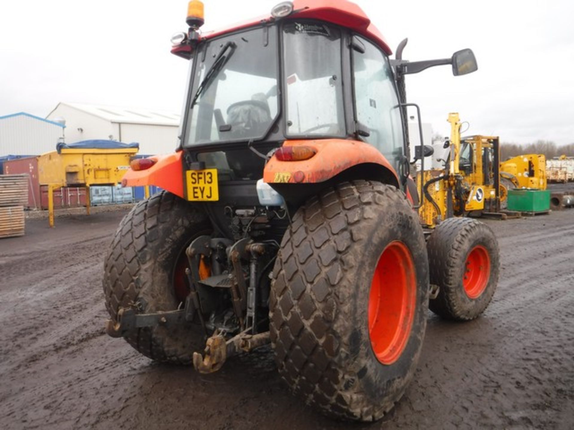 2013 KUBOTA M6040H-C AAGRIC TRACTOR REG - SF13EYJ - 6828HRS - Image 7 of 10