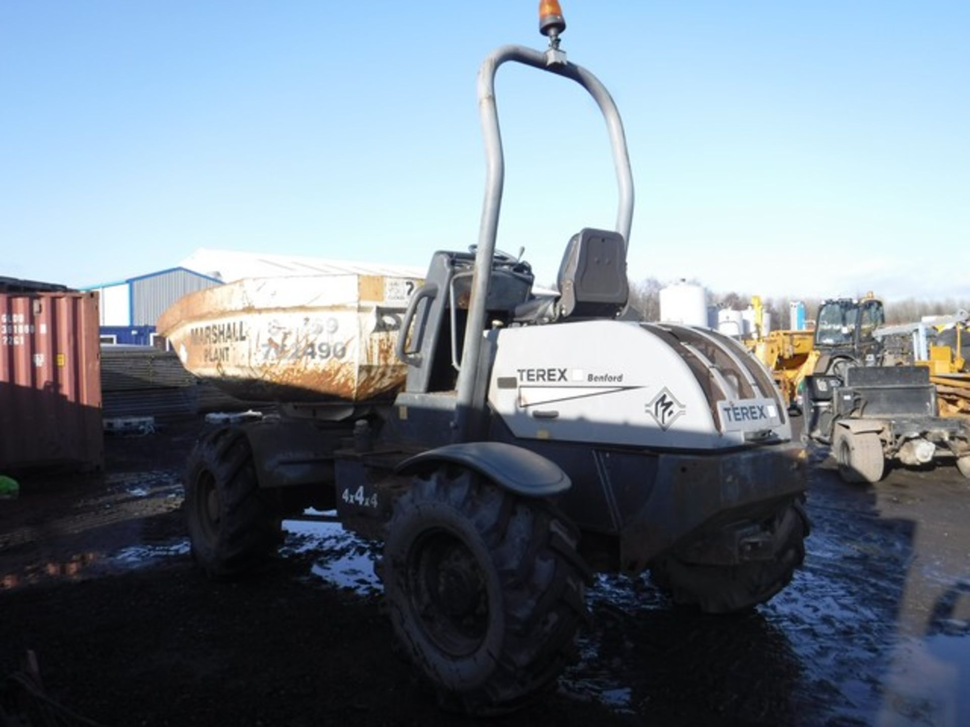 TEREX PS6 4x4x4 6 TON SWIVEL DUMPER SN - SLBDDN00E502FB010 - Image 6 of 6