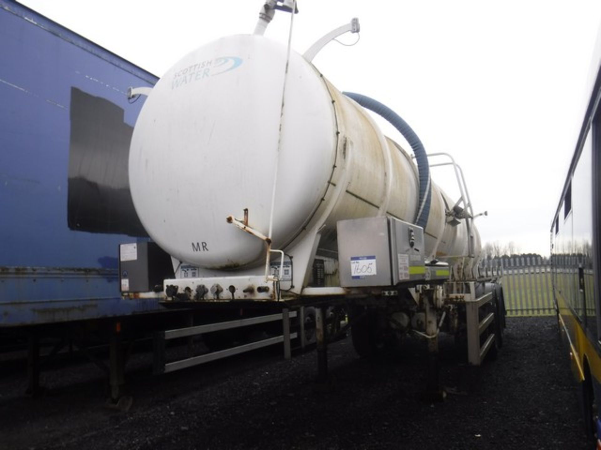 TANKER TRAILER 18000 LTR MAN 2008 Twin Axle - WHALE BOWSER ASSET NO. - C270275