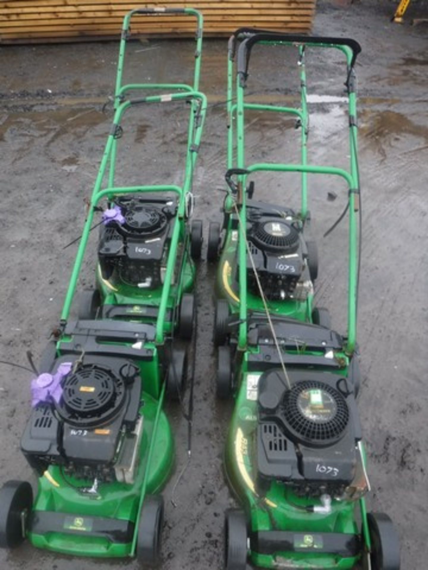 JOHN DEERE R43 LAWNMOWER x4 ASSET NO - 15041 - 15044 - 13054 - 14140