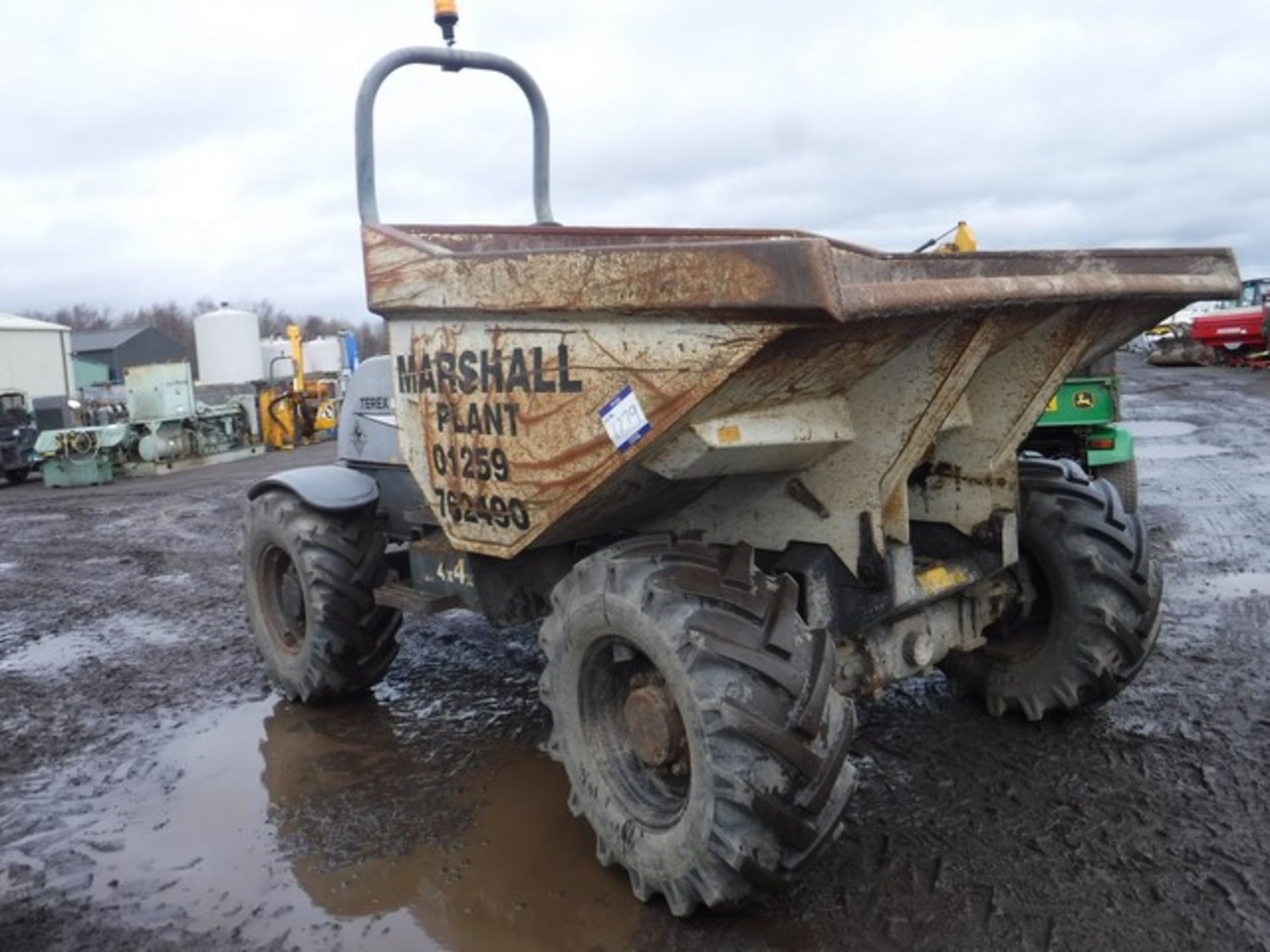 TEREX PT6 6TON STRAIGHT SKIP DUMPER SN - SLBDDN00E503FA002