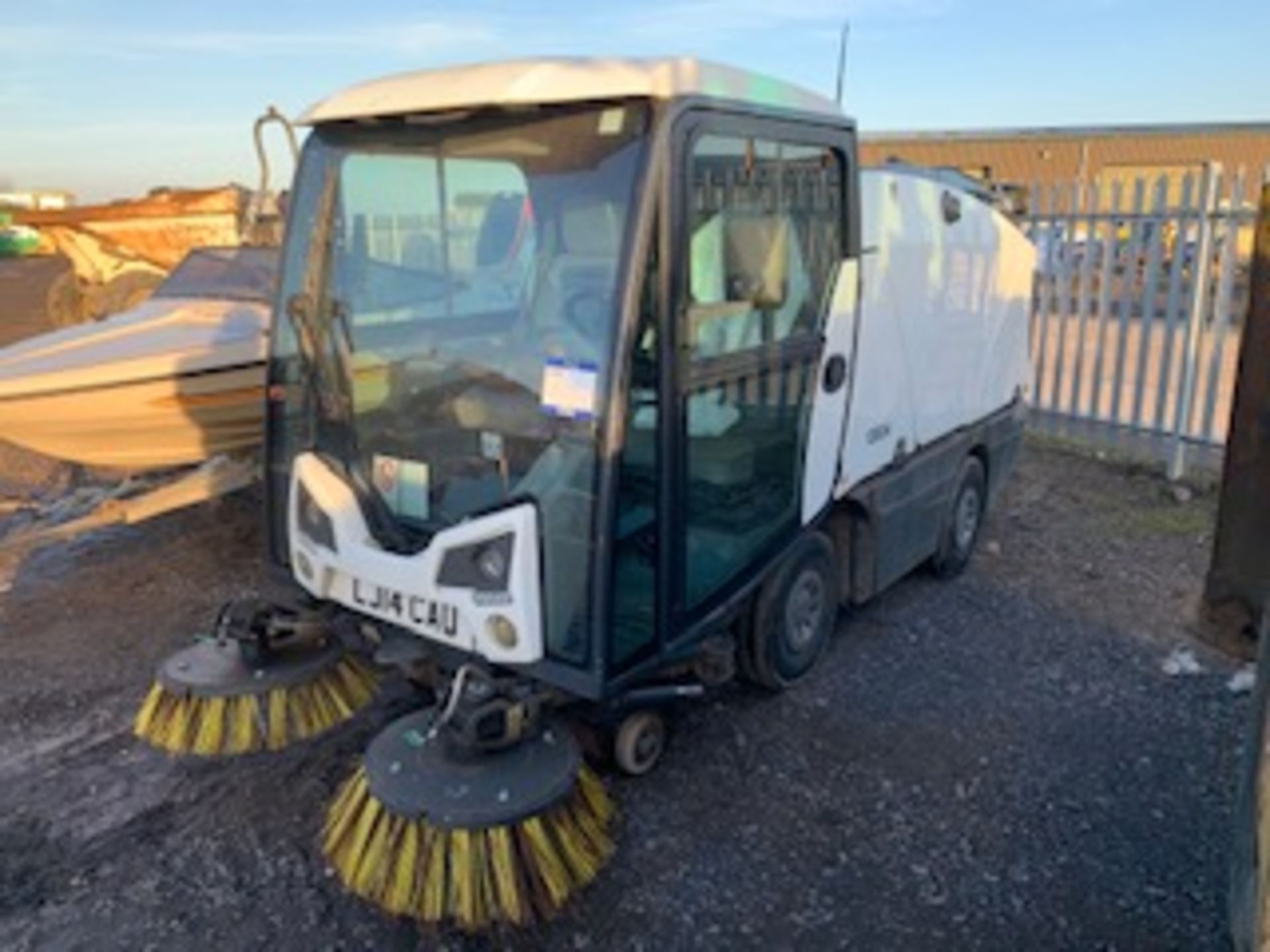 JOHNSTON STREET CLEANSING SWEEPER 295 MILES AND 153 HRS (NOT VERIFIED) REG - LJ14CAU