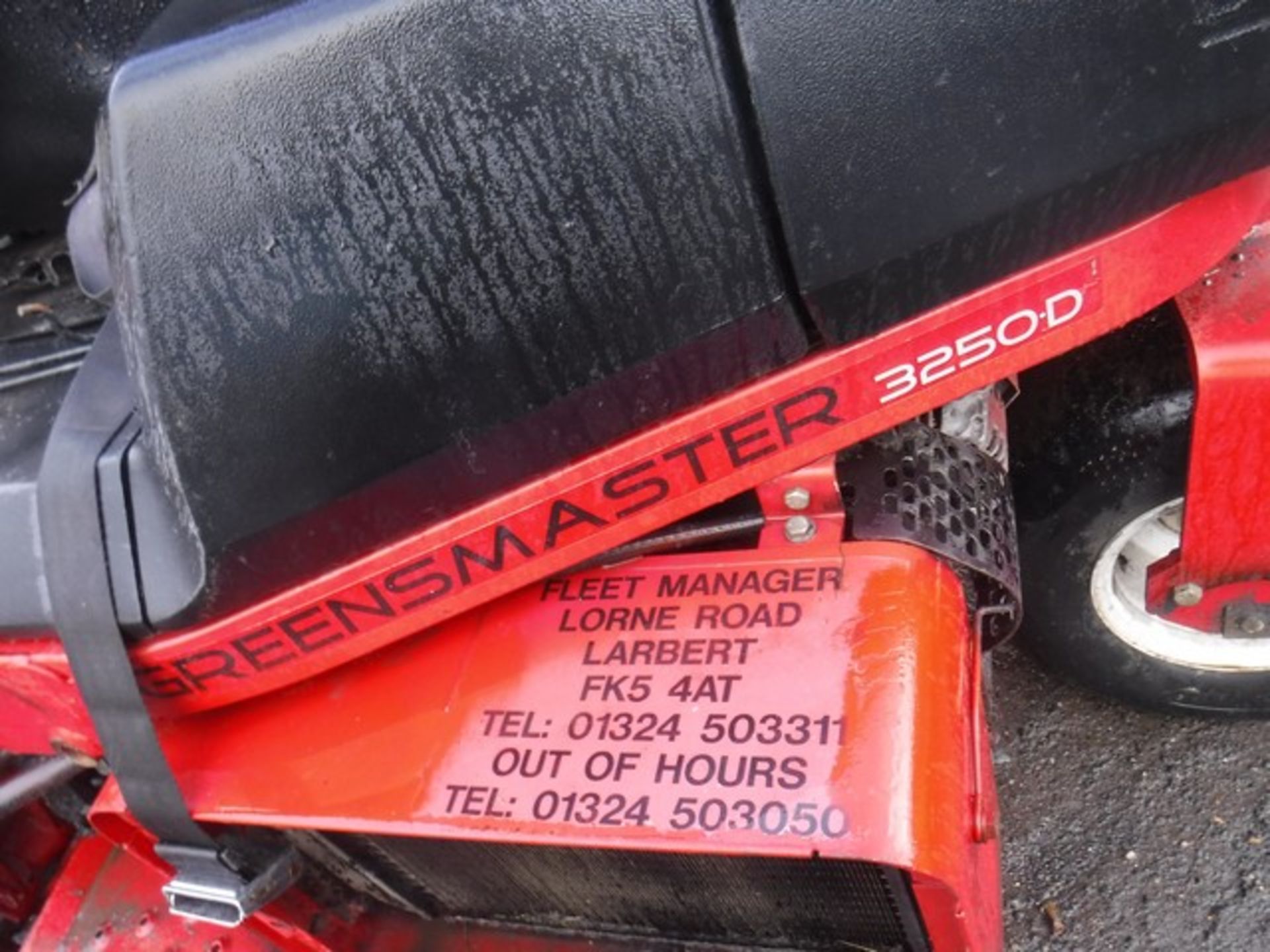 TORO GREENMASTER 2003 MOWING MACHINE 1152hrs (NOT VERIFIED) - Bild 6 aus 6