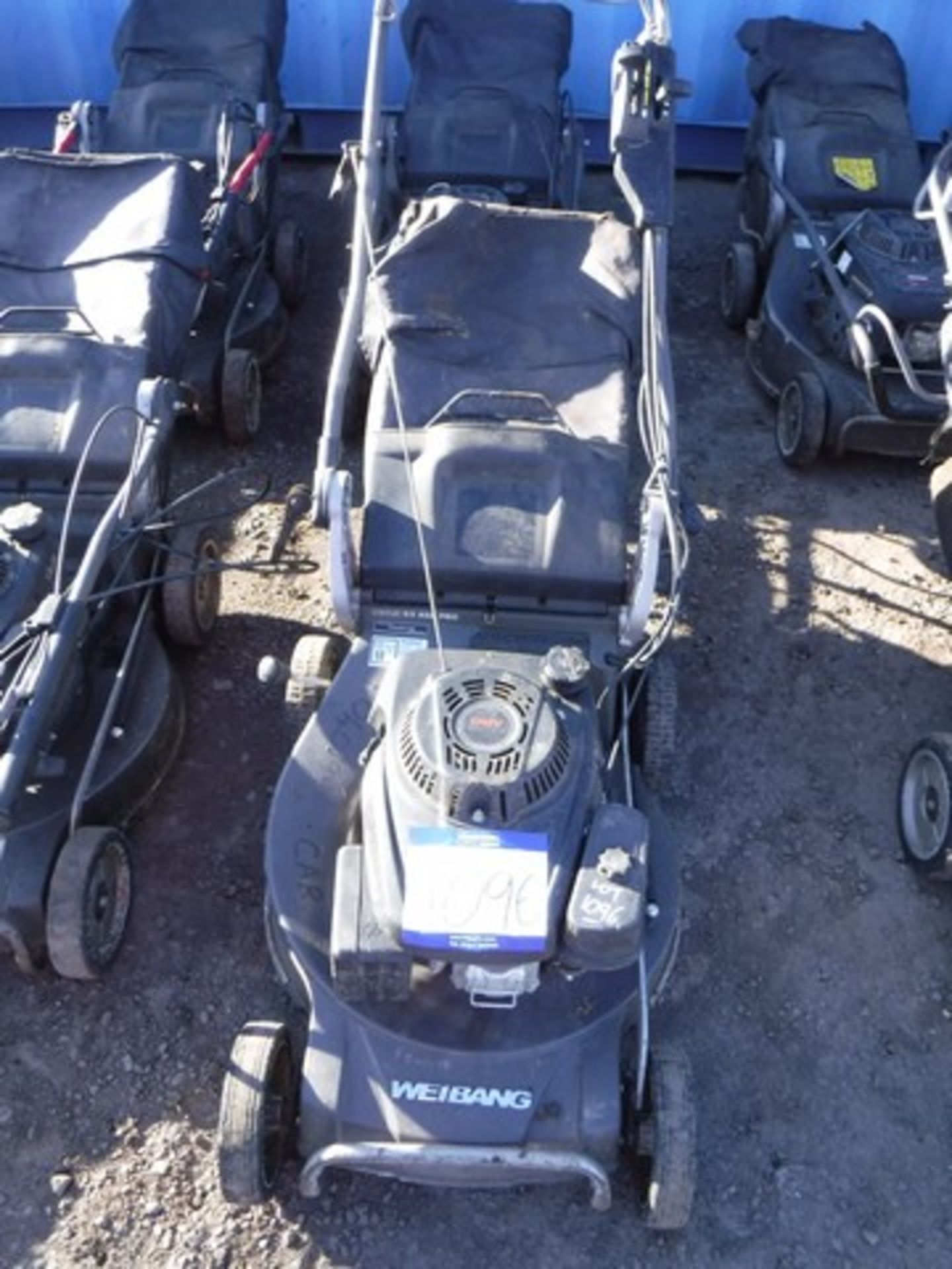 WEIBANG LAWNMOWERS x2 196CC 98DB ***SPARES OR REPAIR*** ASSET NO. - P040210 - P040199