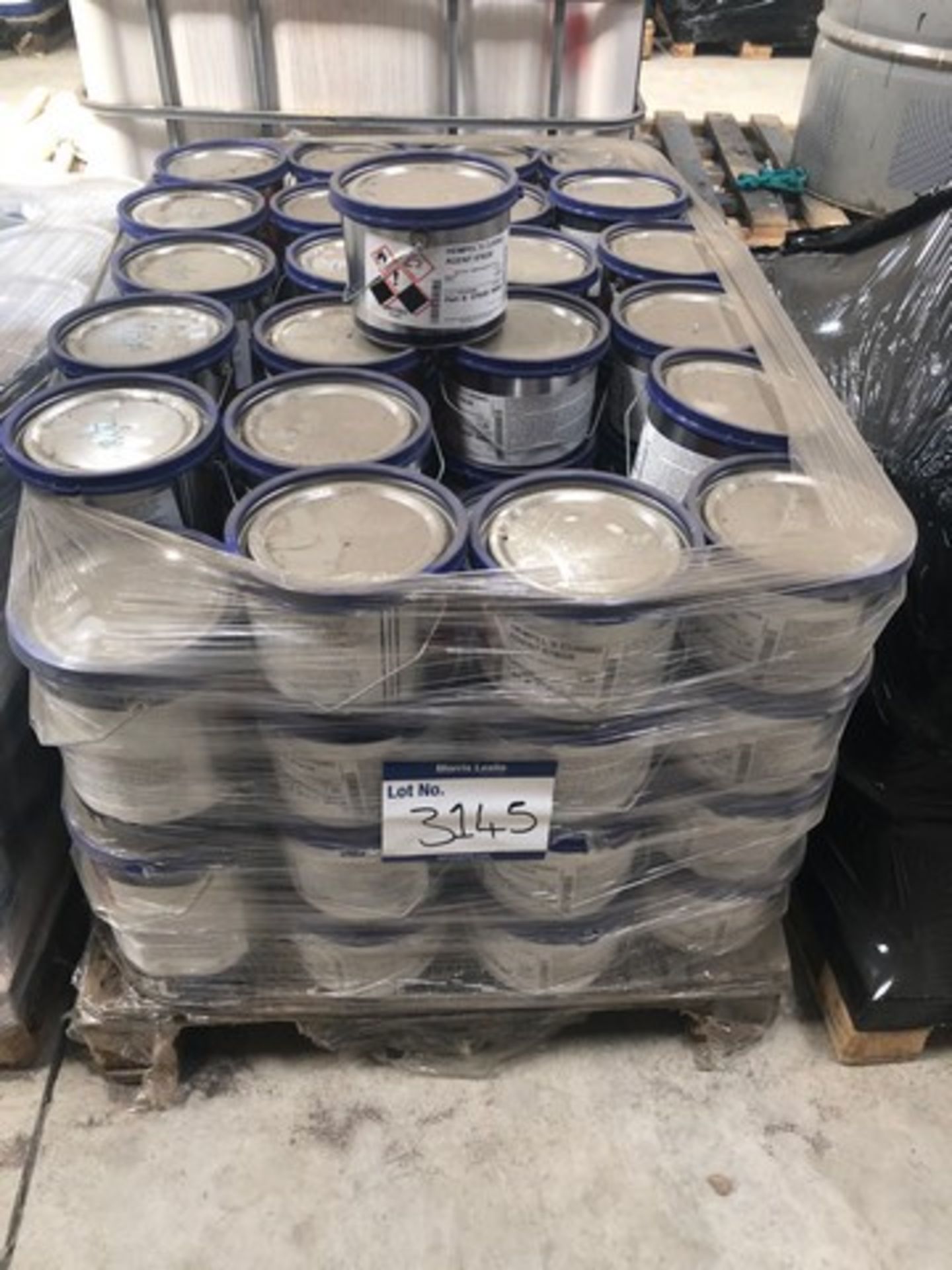 Pallet of Hempel curing agent 976GB approx 70 tins