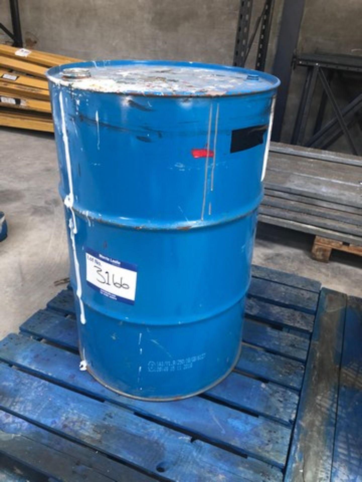 Barrel of Acetone - batch no. 1987-4