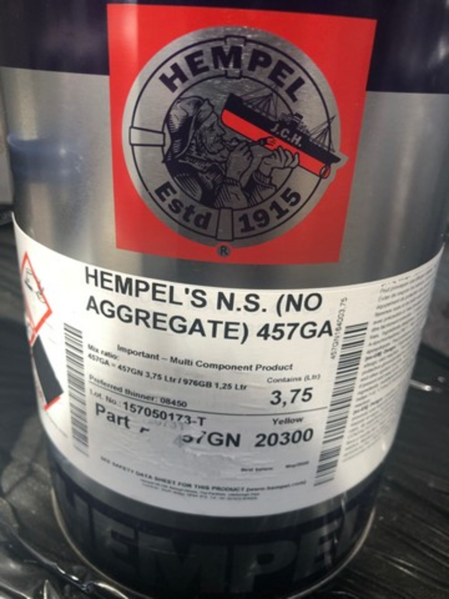 Pallet of Hempel curing agent 976GB approx 60 tins - Image 3 of 3