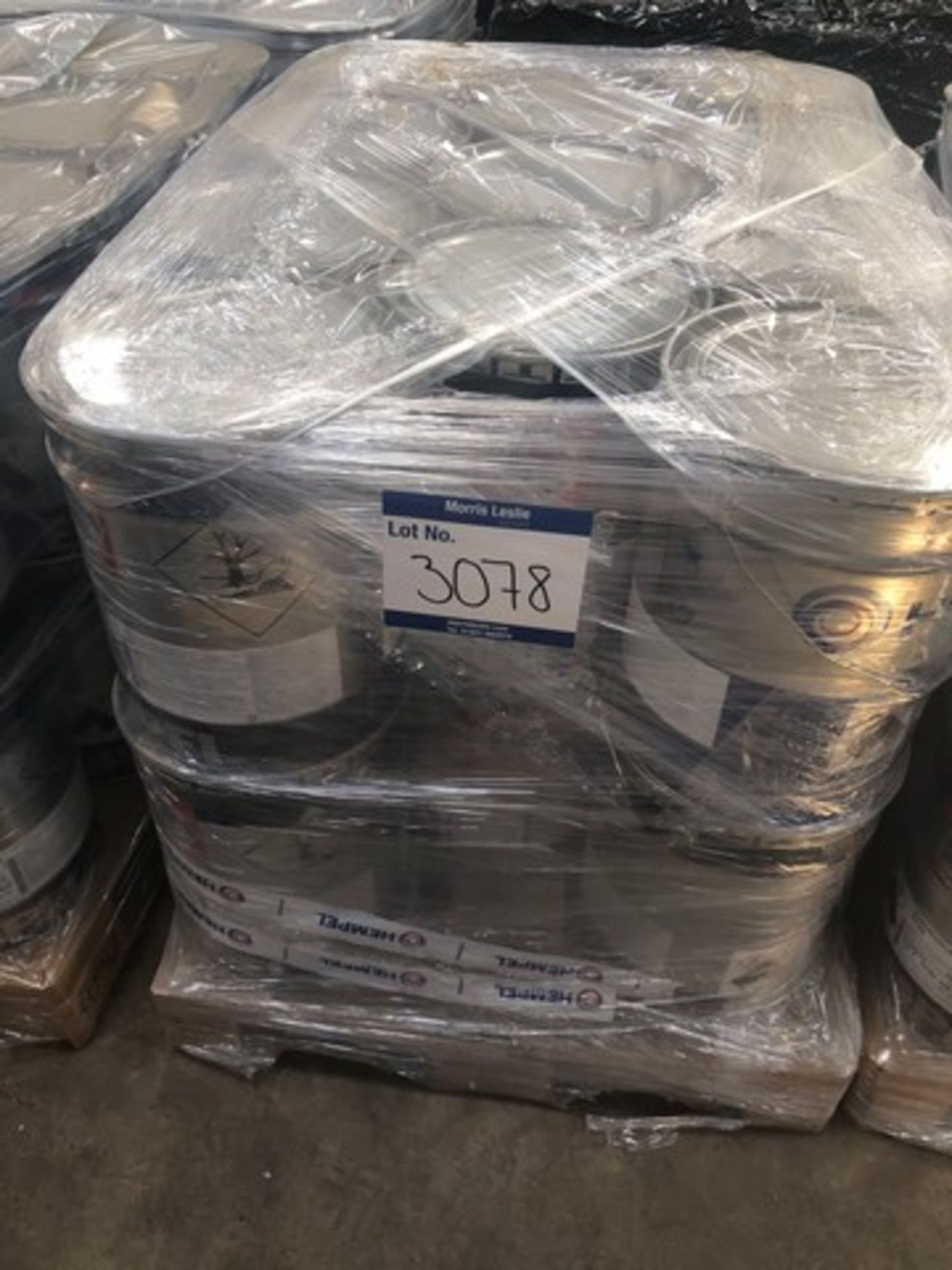 Pallet of Hempel non skid 457GB approx 20 tins