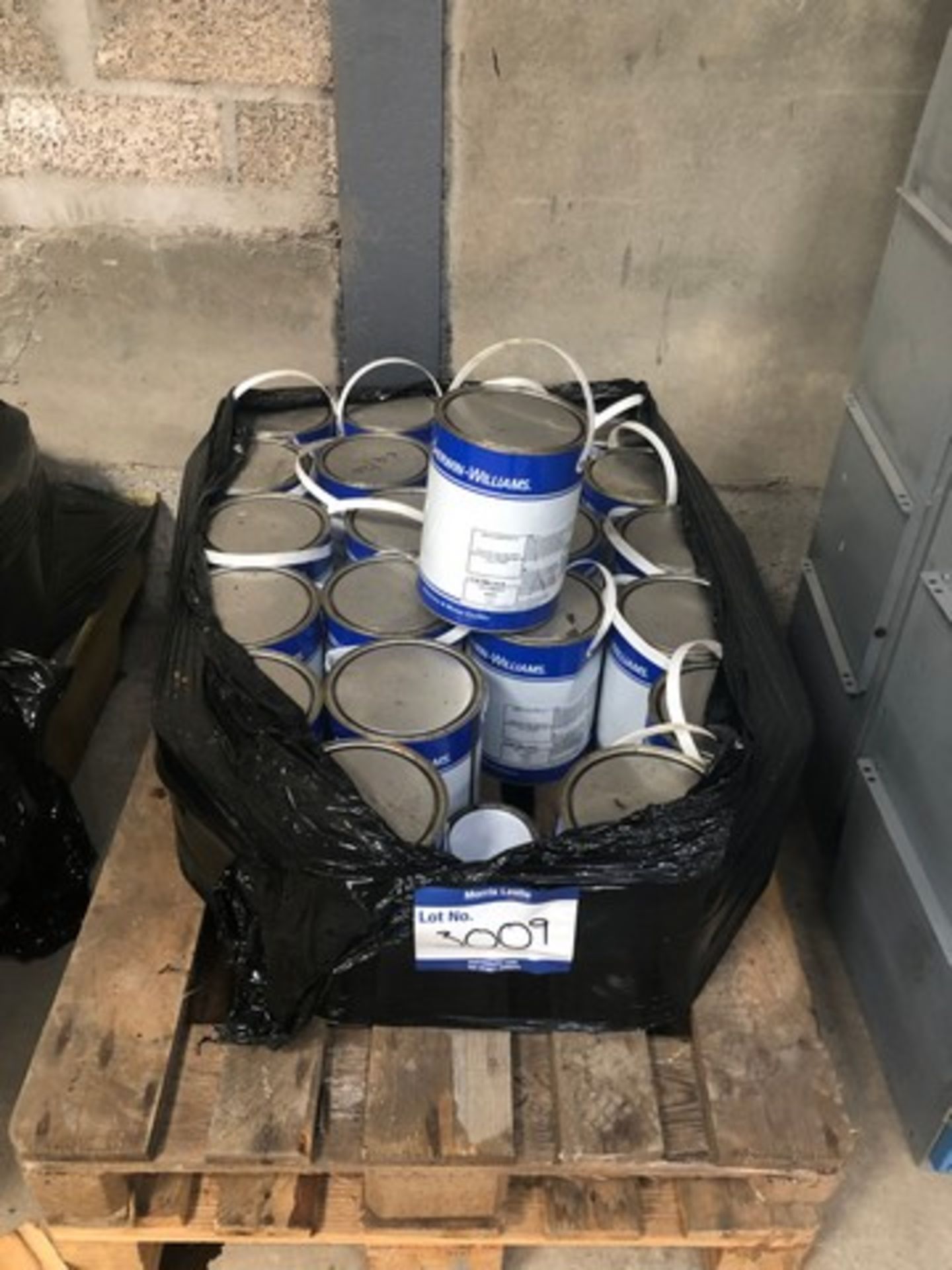 Pallet of Sherwin Williams additive