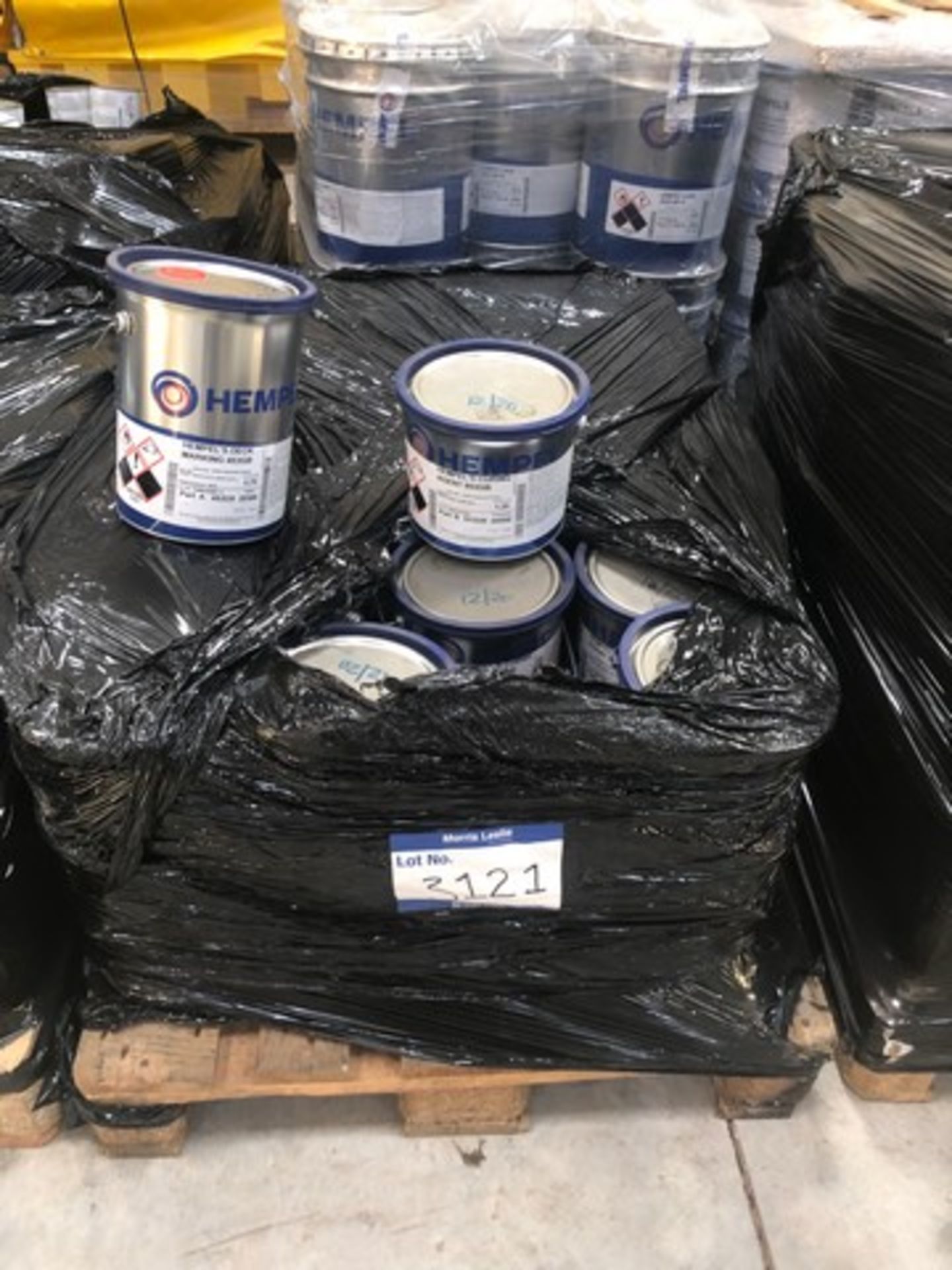 Pallet of Hempel curing agent 953GB approx 45 tins