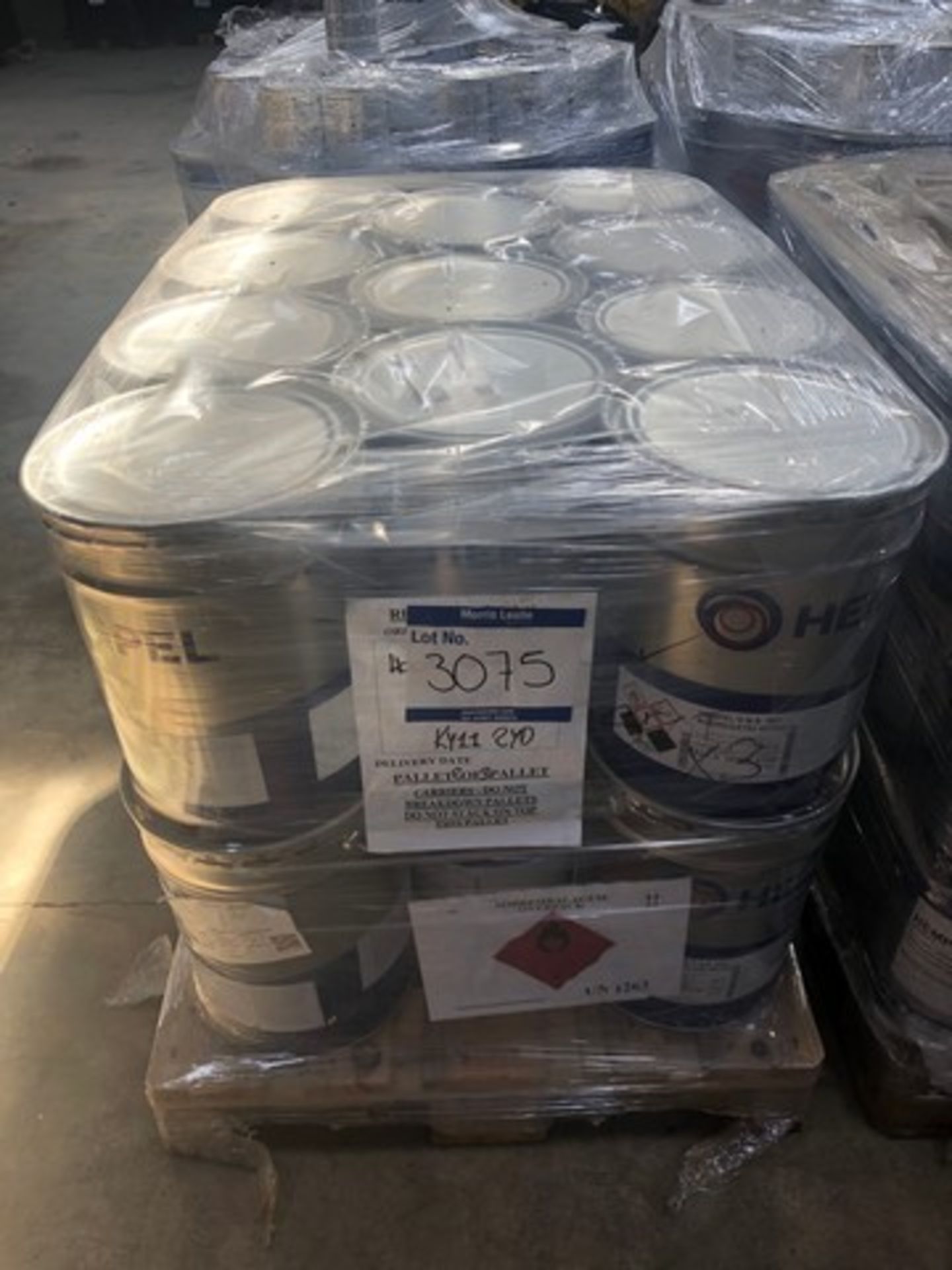 Pallet of Hempel N.S (no aggregate) 457GA approx 22 tins