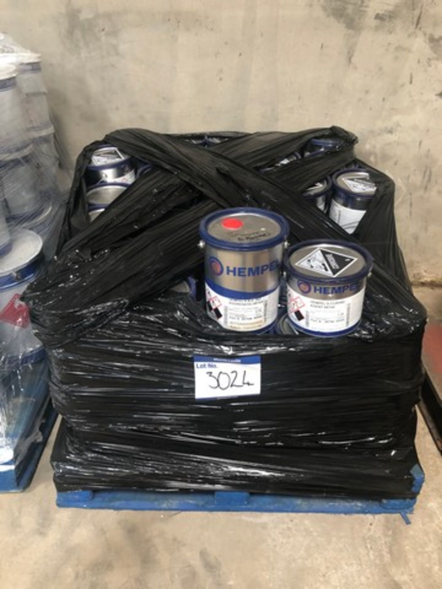 Mixed pallet of Hempel NS 457GA and Hempel Curing agent 98744 approx total 60tins