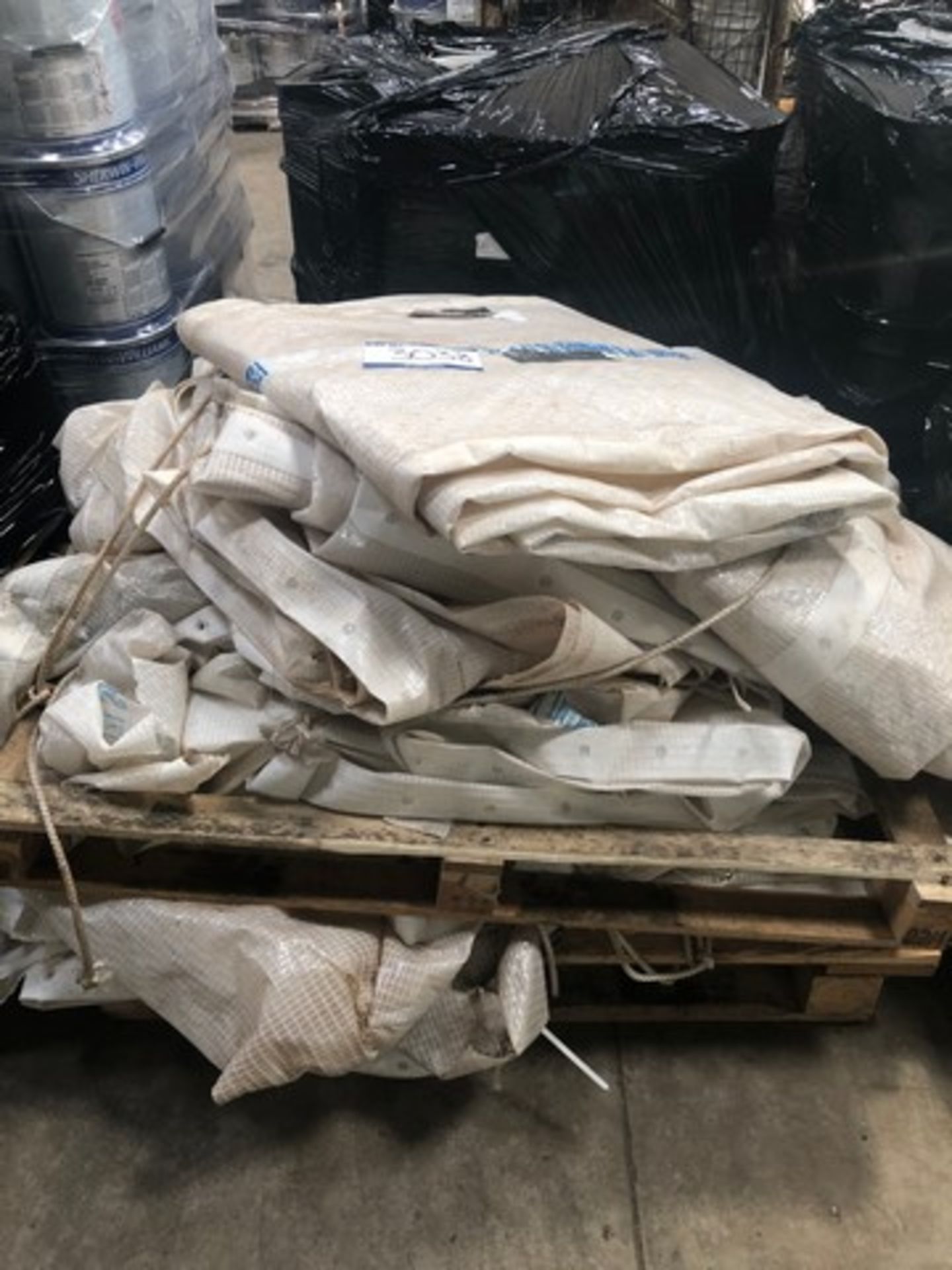 Pallet of various tarpaulins - Image 2 of 2