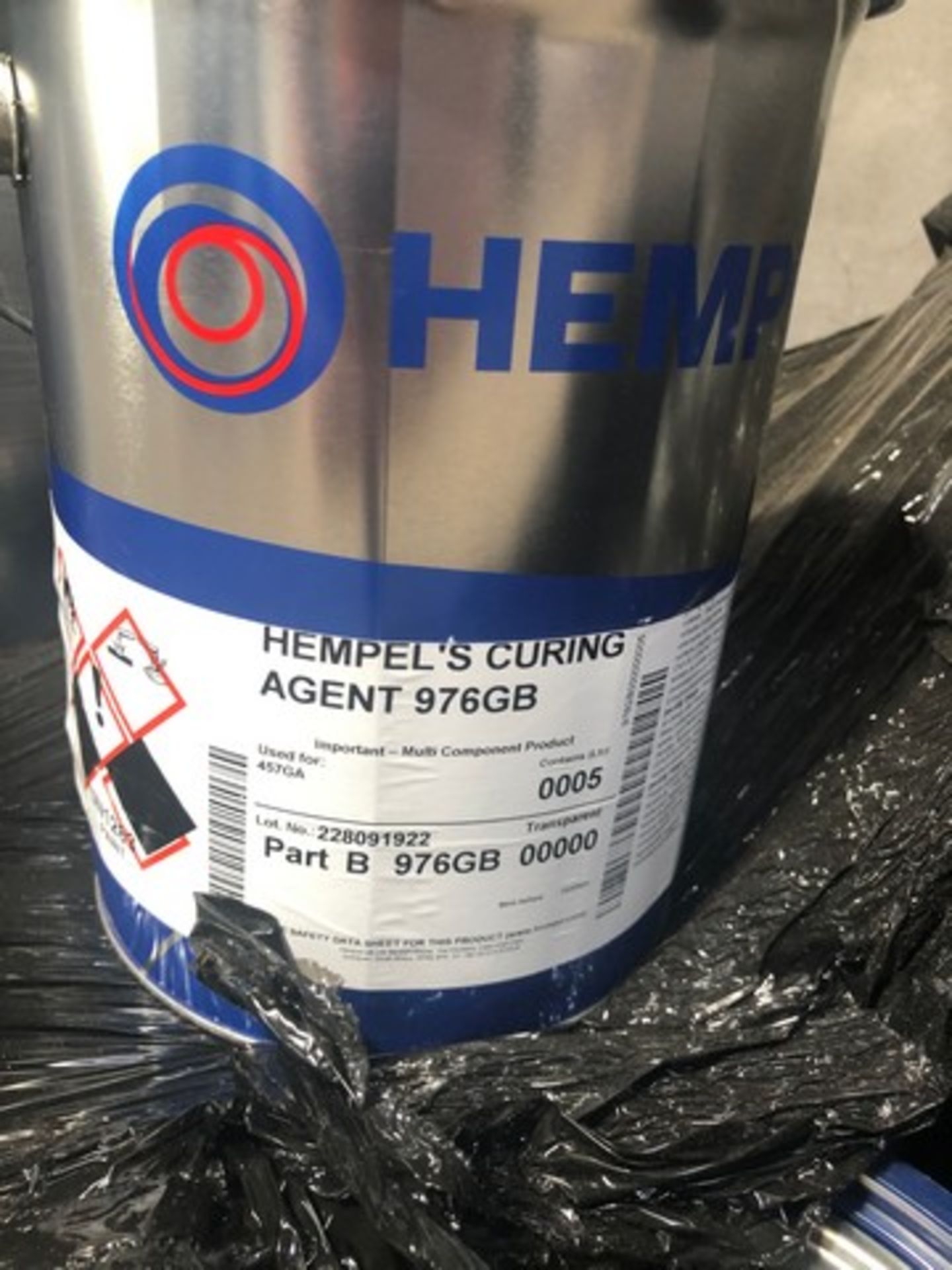 Pallet of Hempel curing agent 976GB - Image 2 of 2