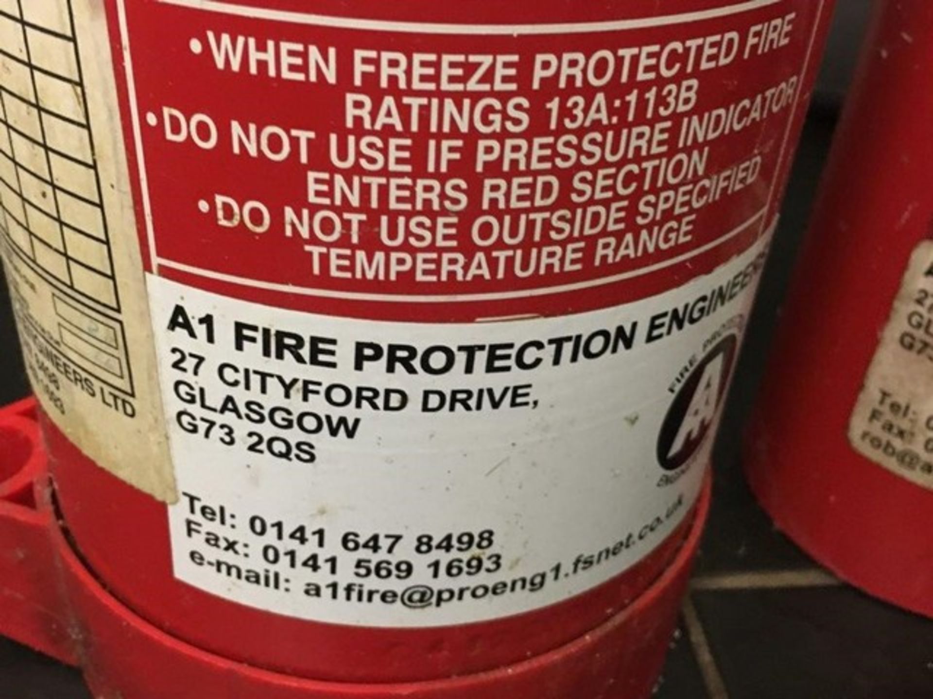 FIRE EXTINGUISHER x3 - Image 2 of 7