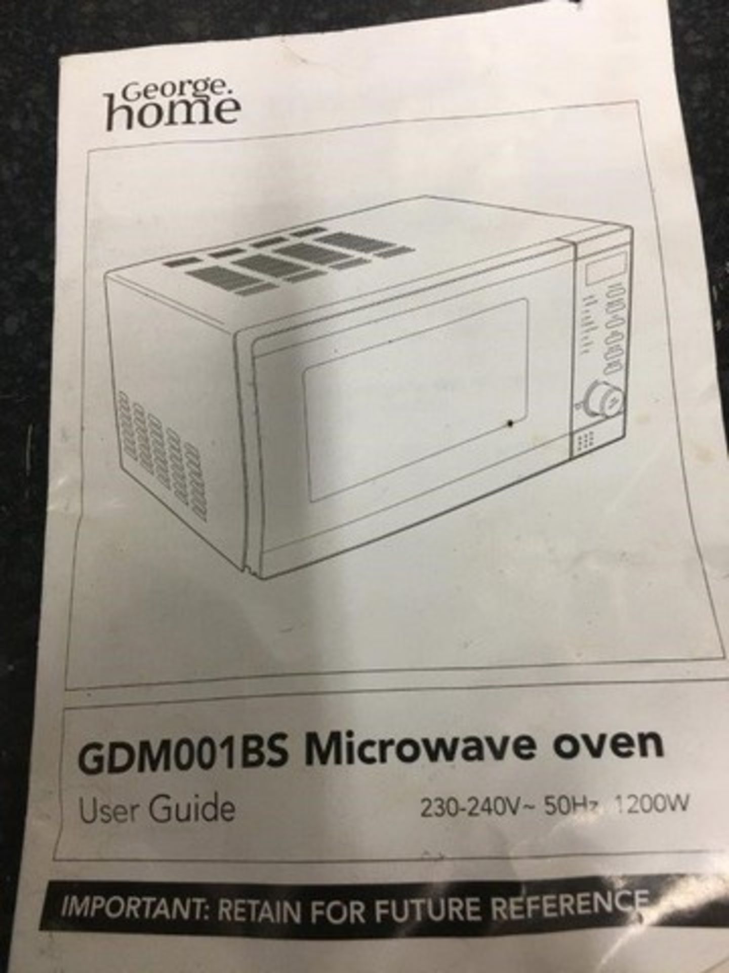 DOMESTIC MICROWAVE - Image 2 of 3