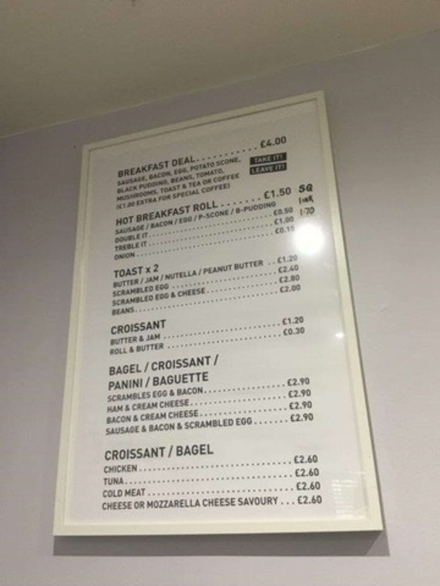 PICTURE MENU FRAMES x6 - Image 2 of 3