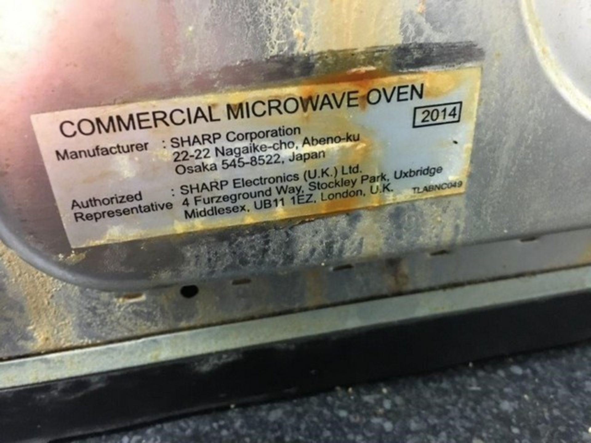 SHARP COMMERCIAL MICROWAVE - Image 4 of 4