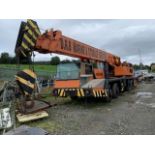 COLES 8x4 MOBILE CRANE **STARTS AND OPERATES**