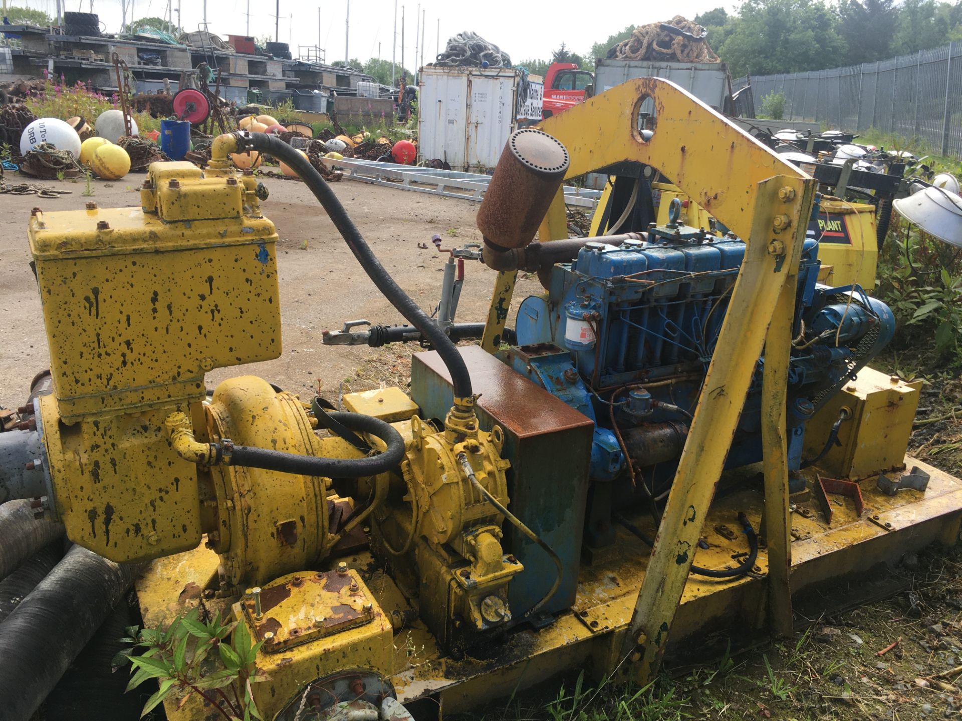 WATER PUMP 6 CYLINDER AND 6" HOSES - Image 2 of 4